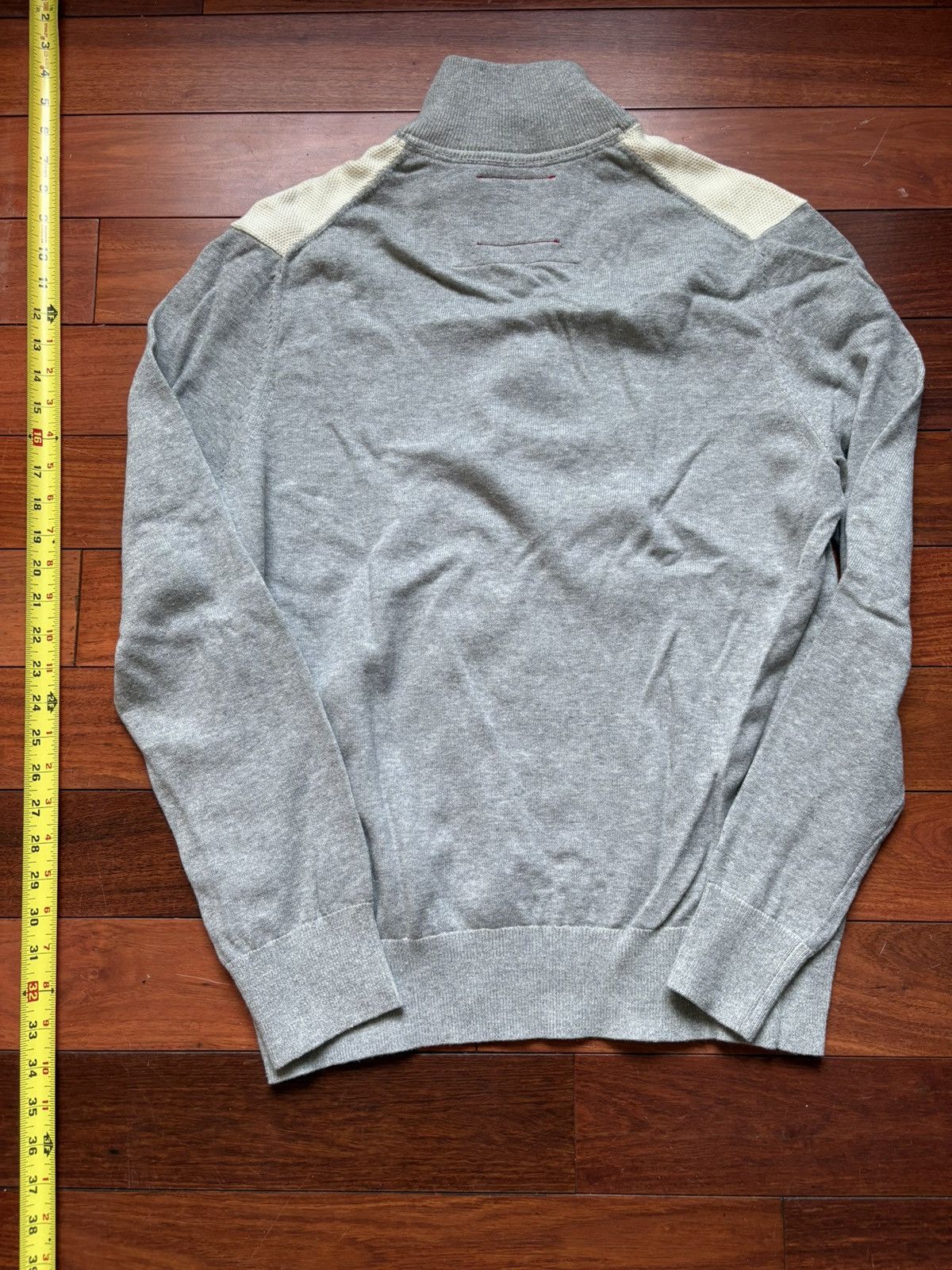 Banana Republic Banana Republic light gray quarter zip Size US L / EU 52-54 / 3 - 2 Thumbnail