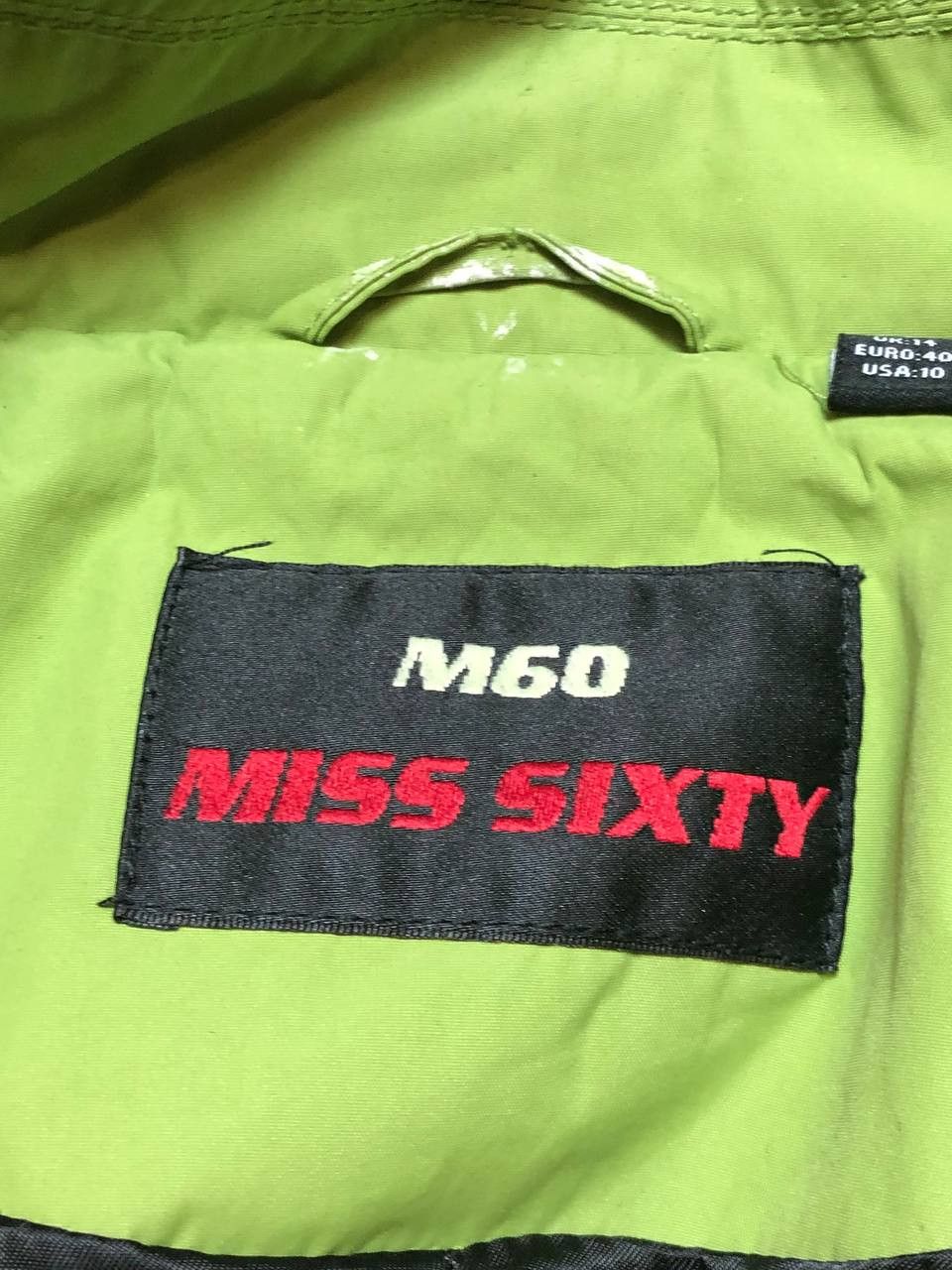 Miss Sixty Y2K vintage jacket green luxury Miss Sixty Streetwear Size L / US 10 / IT 46 - 2 Thumbnail