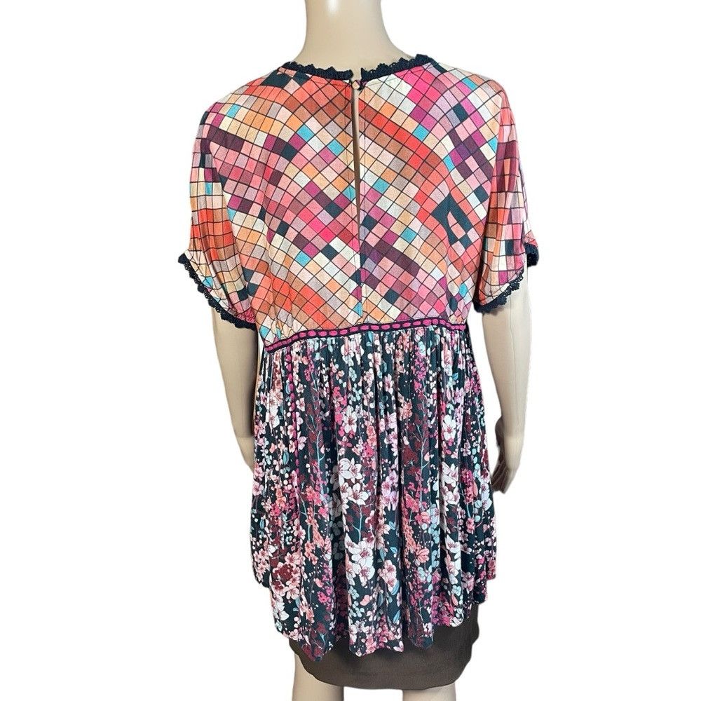 Anthropologie Anthropologie Sidonie Embroidered Swing Tunic Size S Size S / US 4 / IT 40 - 5 Thumbnail