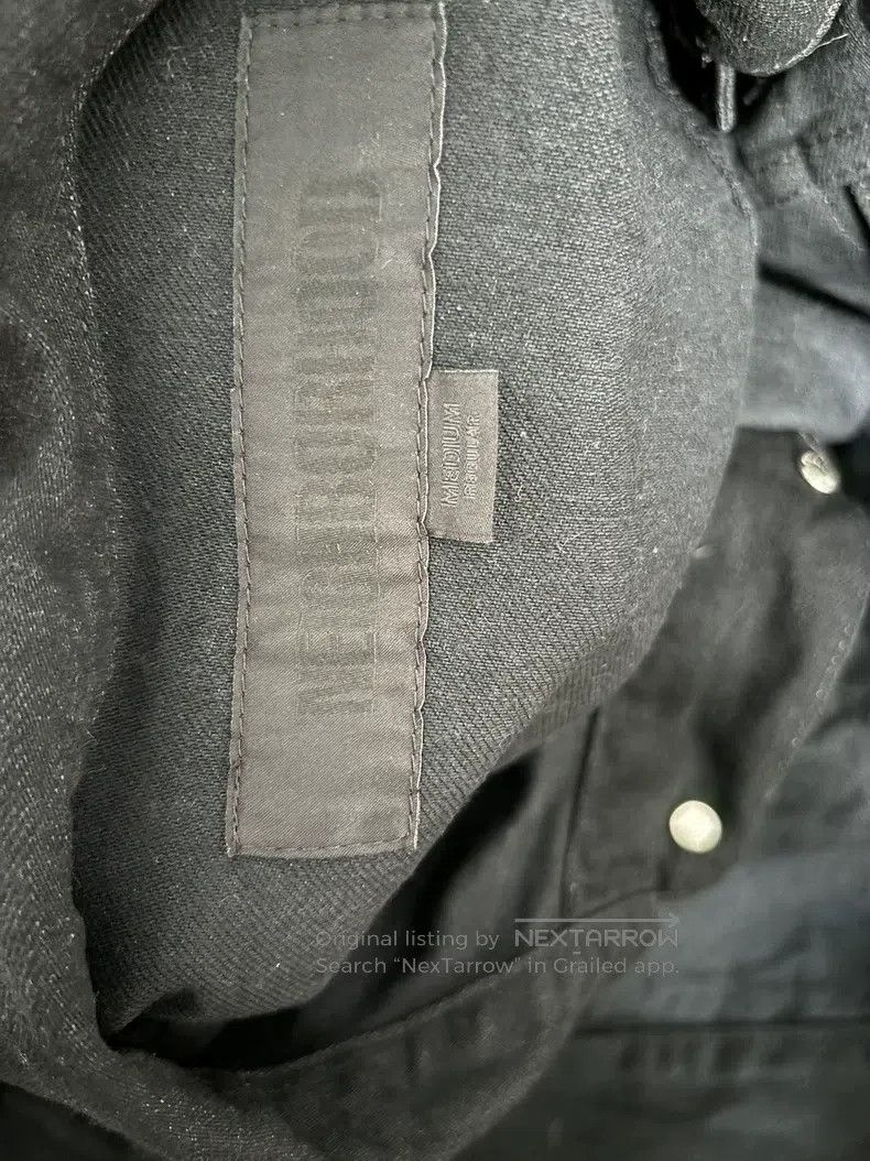 Neighborhood Neighborhood Denim Jacket, Size M, Black Size US M / EU 48-50 / 2 - 3 Thumbnail