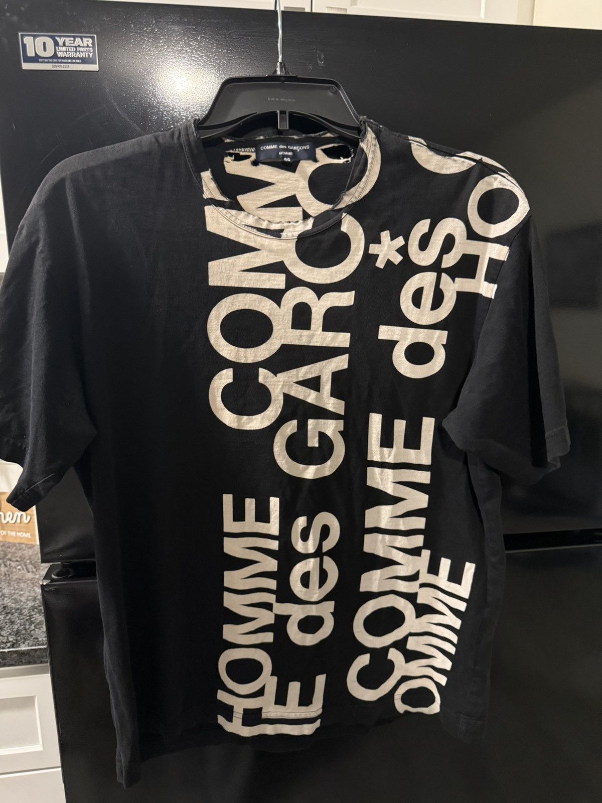 GLAM Archive | COMME DES GARCONS AD2002 « CUBA » SWEATSHIRT