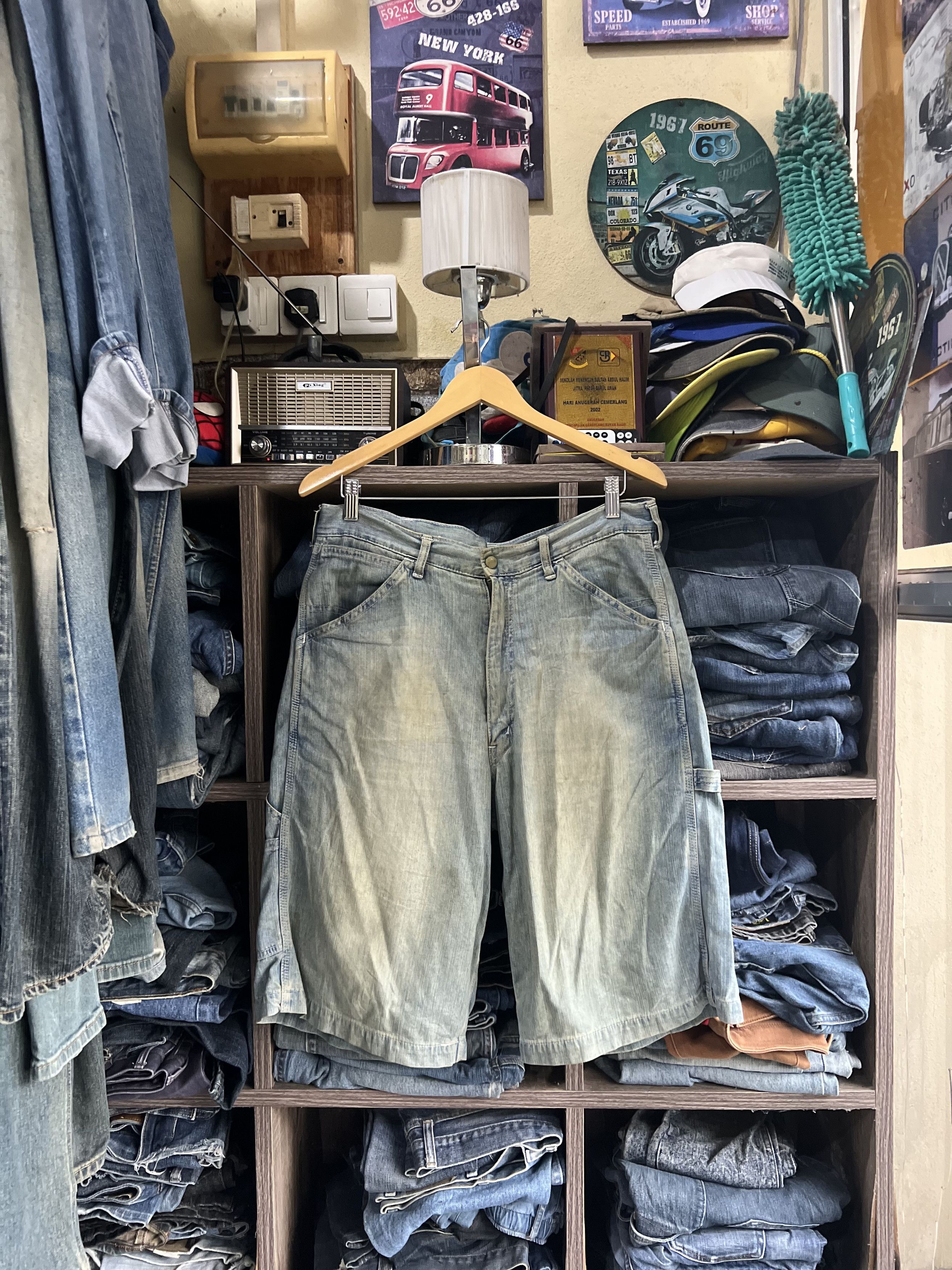 Edwin 🔥Vintage Edwin Carpenter Cropped Denim Size US 34 / EU 50 - 17 Thumbnail