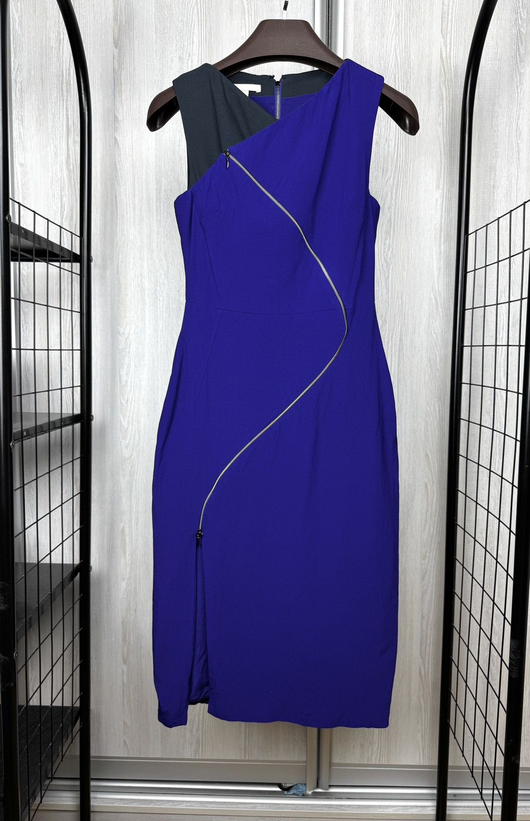 Antonio Berardi Antonio Berardi blue asymmetrical maxi dress size 40 Size S / US 4 / IT 40 - 1 Thumbnail