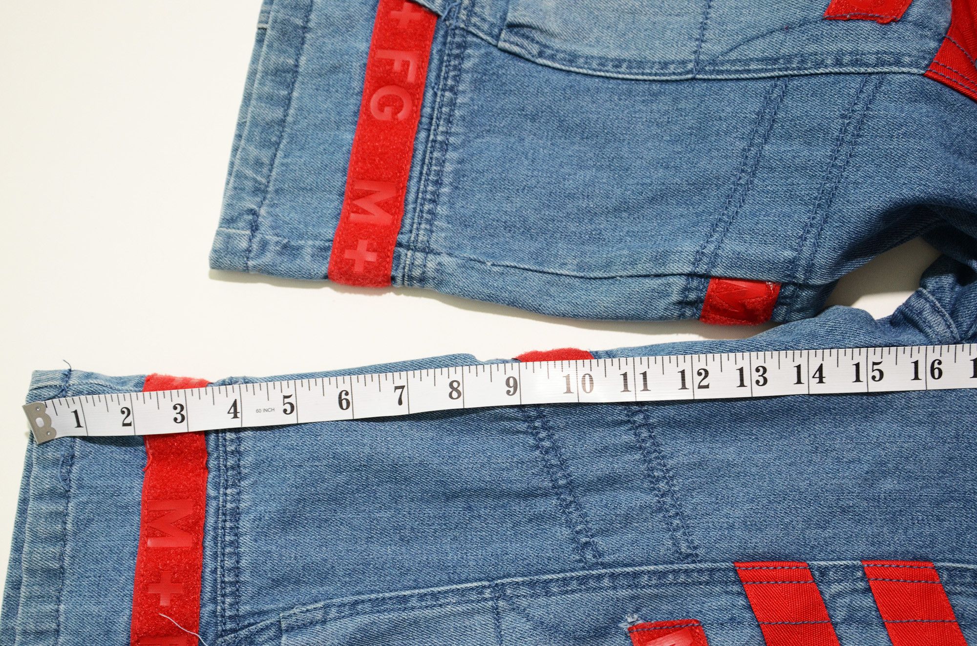 Marithe + Francois Girbaud M+FG Long Denim Shorts W40 Y2K Hip Hop 2006 Rare Craft Size US 40 / EU 56 - 19 Thumbnail