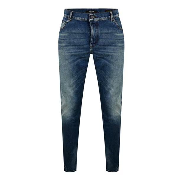 image of Balmain O1G2R1Mq0324 Jeans In Blue, Men's (Size 38)