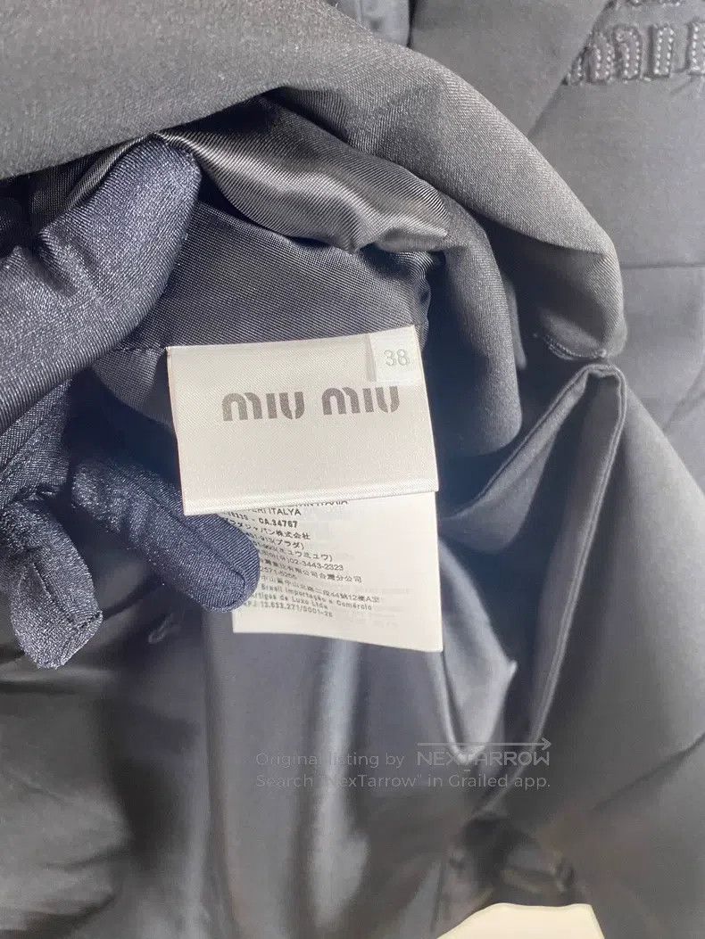 Miu Miu Miu Miu 38 Patch letter suit jacket Size M / US 6-8 / IT 42-44 - 8 Thumbnail