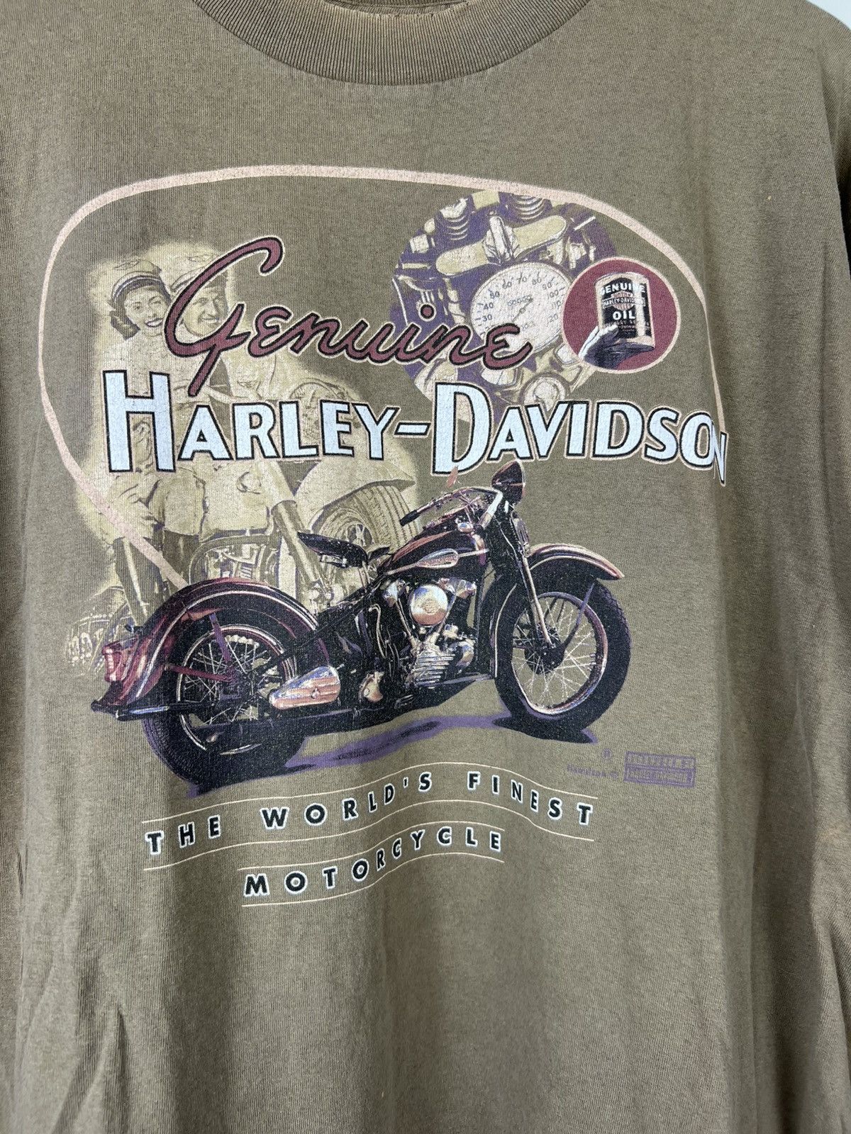 Harley Davidson × Vintage Vintage Y2K Harley Davidson shirt Size US XL / EU 56 / 4 - 2 Thumbnail