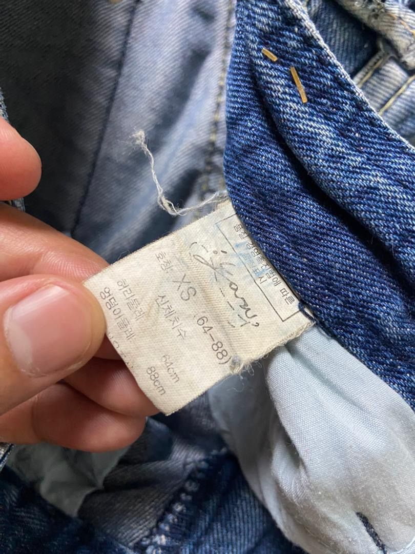 Japanese Brand YANU Collection Distressed Denim Ripped Jeans (184) Size US 29 - 5 Thumbnail