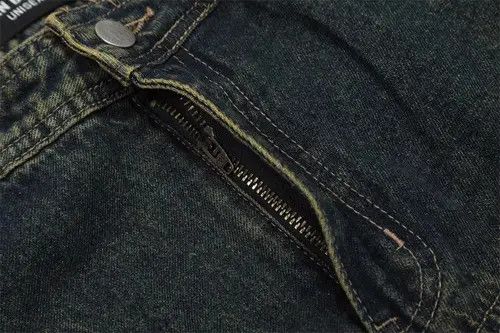 Japanese Brand × Jean Men's Multi-Pocket Washed Distressed Cargo Jeans Size US 32 / EU 48 - 4 Thumbnail