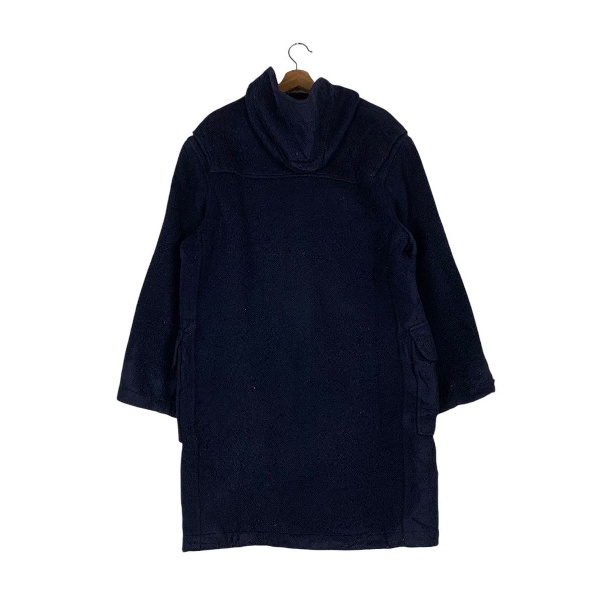 Gloverall GLOVERALL Tartan Lined Hooded Wool Long Coat #1356-C61 Size US M / EU 48-50 / 2 - 7 Thumbnail