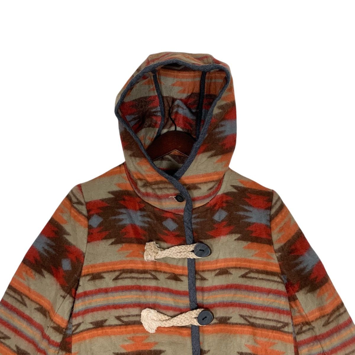 Japanese Brand Blanc Basque JapanBrand Outdoor StreetWear Duffle Coat Size S / US 4 / IT 40 - 4 Thumbnail