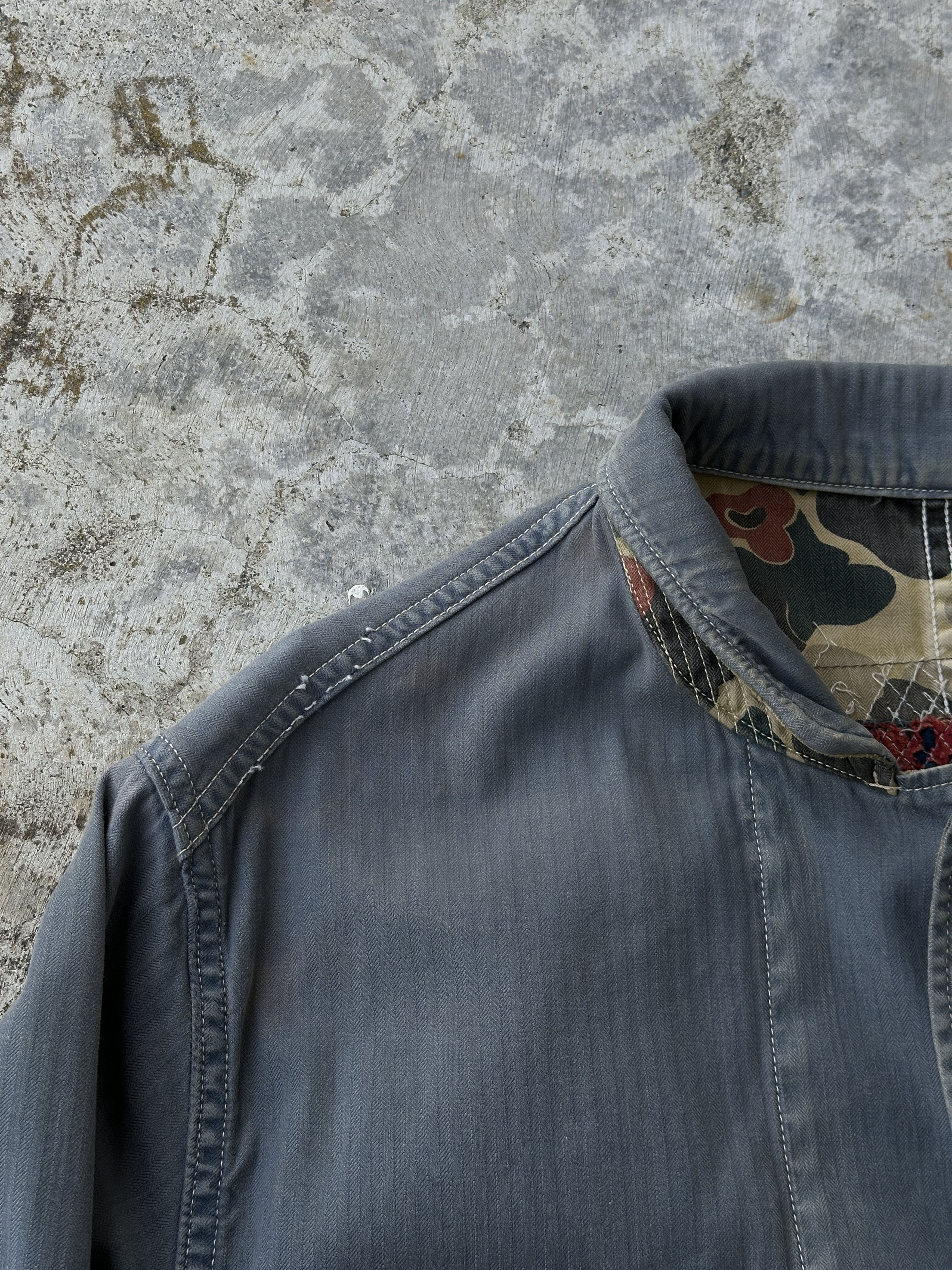 Kapital Kountry HBT Boro Union Jack Flag Field Duck Camo Chore Coat Size US L / EU 52-54 / 3 - 7 Thumbnail