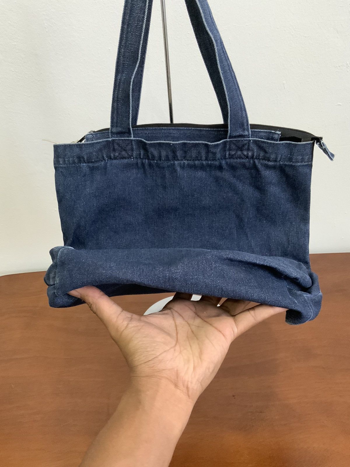 Japanese Brand Takeo Kikuchi Denim Japan Tote Bag Size ONE SIZE - 4 Thumbnail