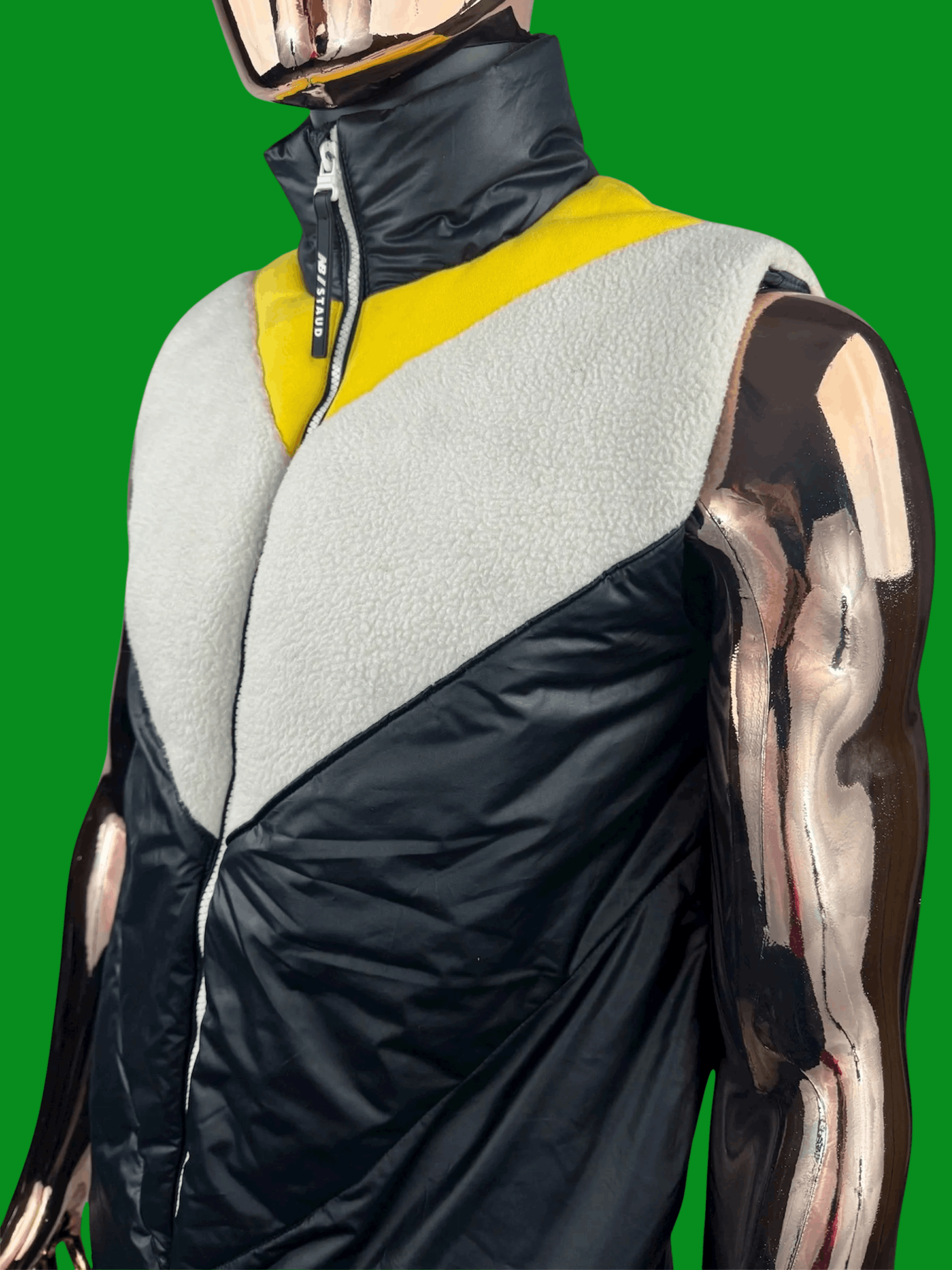 New Balance NWT New Balance x Staud Vest – Women’s Athletic Puffer Vest Size S / US 4 / IT 40 - 1 Thumbnail