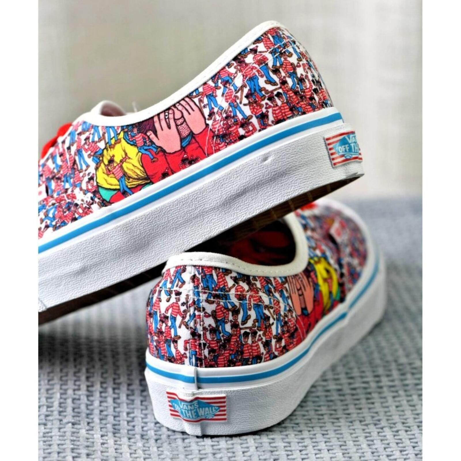 Vans Vans Authentic Where's Waldo? | VN0A348A3RZ Size US 5 / EU 37 - 7 Thumbnail