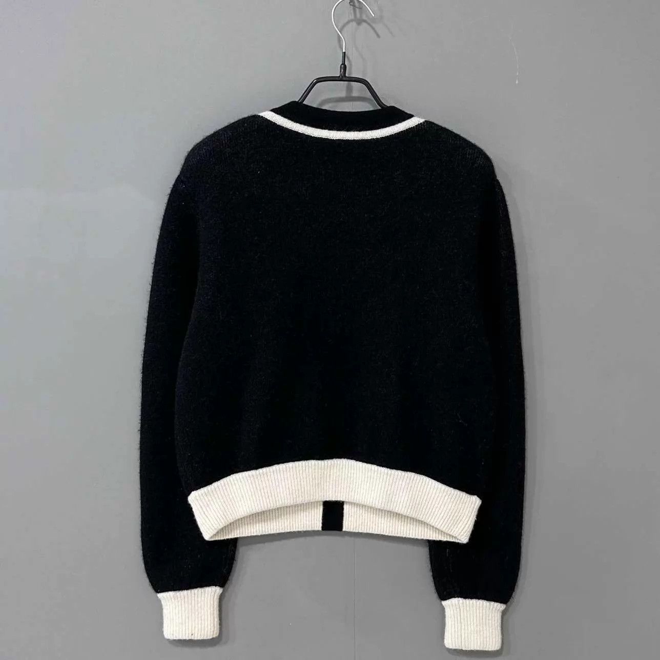 Chanel Chanel Black & White Panda Cashmere Jacket Women's 36 Size XS / US 0-2 / IT 36-38 - 3 Thumbnail