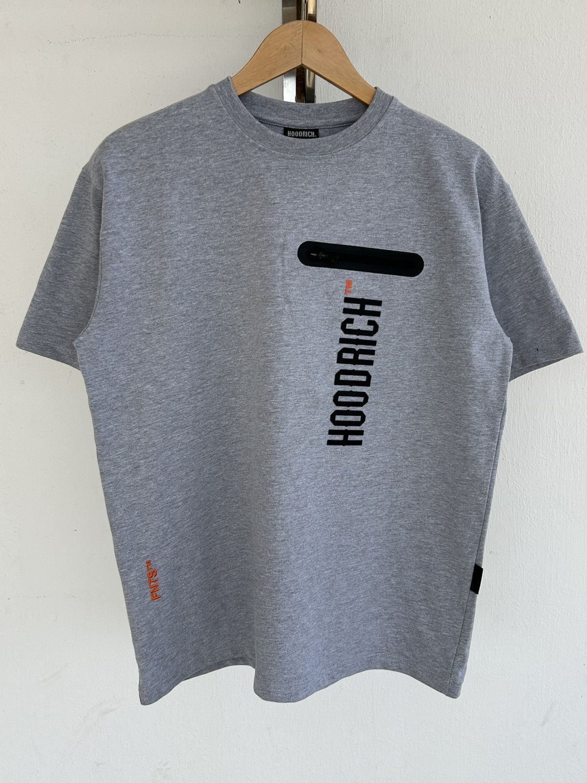 Hoodrich Hoodrich FNTS Gray Tee Spellout Size US M / EU 48-50 / 2 - 1 Thumbnail