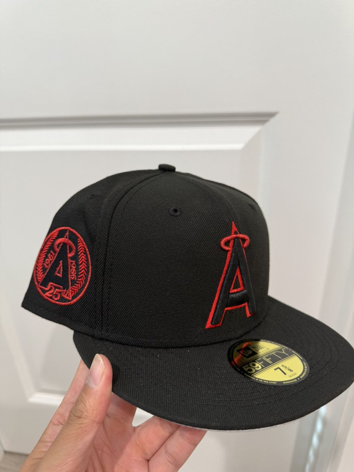 Hat Club Los Angeles Angels 25th Anni Patch Hat 5/8 Size ONE SIZE - 1 Thumbnail