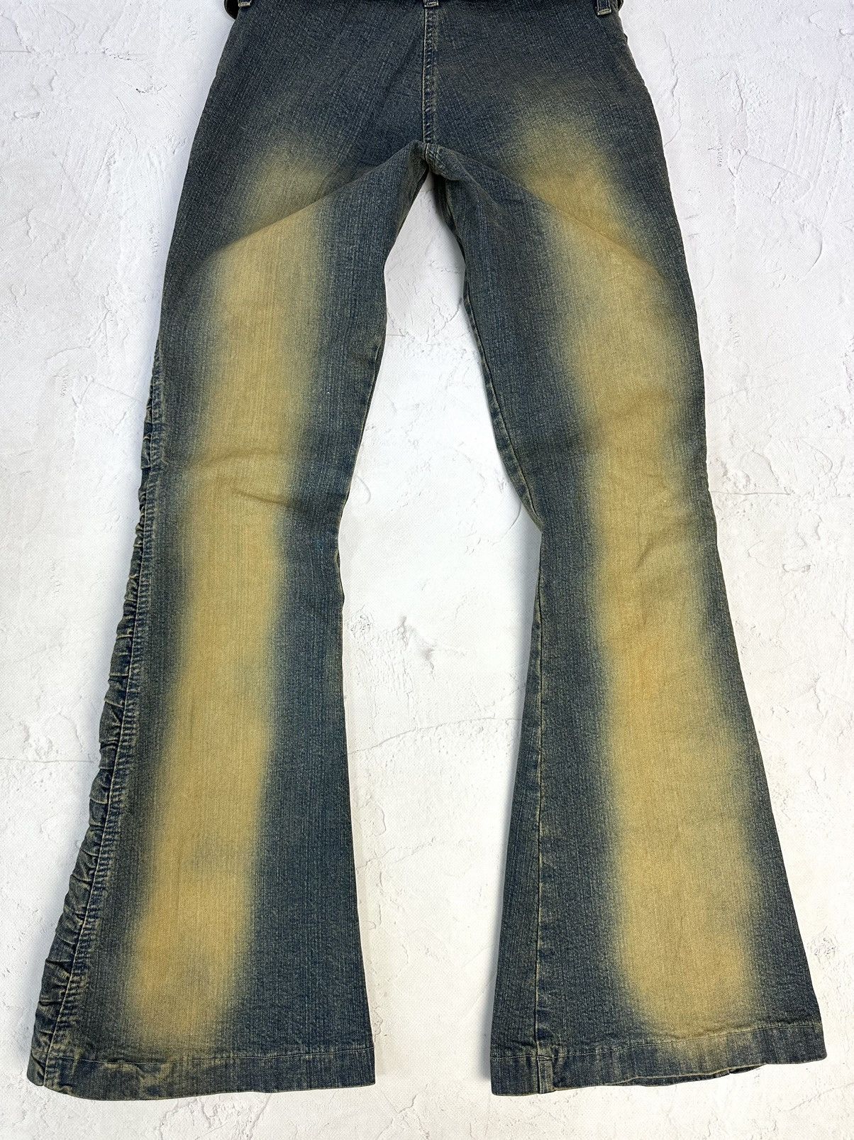Beauty Beast × If Six Was Nine × Vintage Vintage Washed Pleated Belted Jeans Size 28" / US 6 / IT 42 - 8 Thumbnail