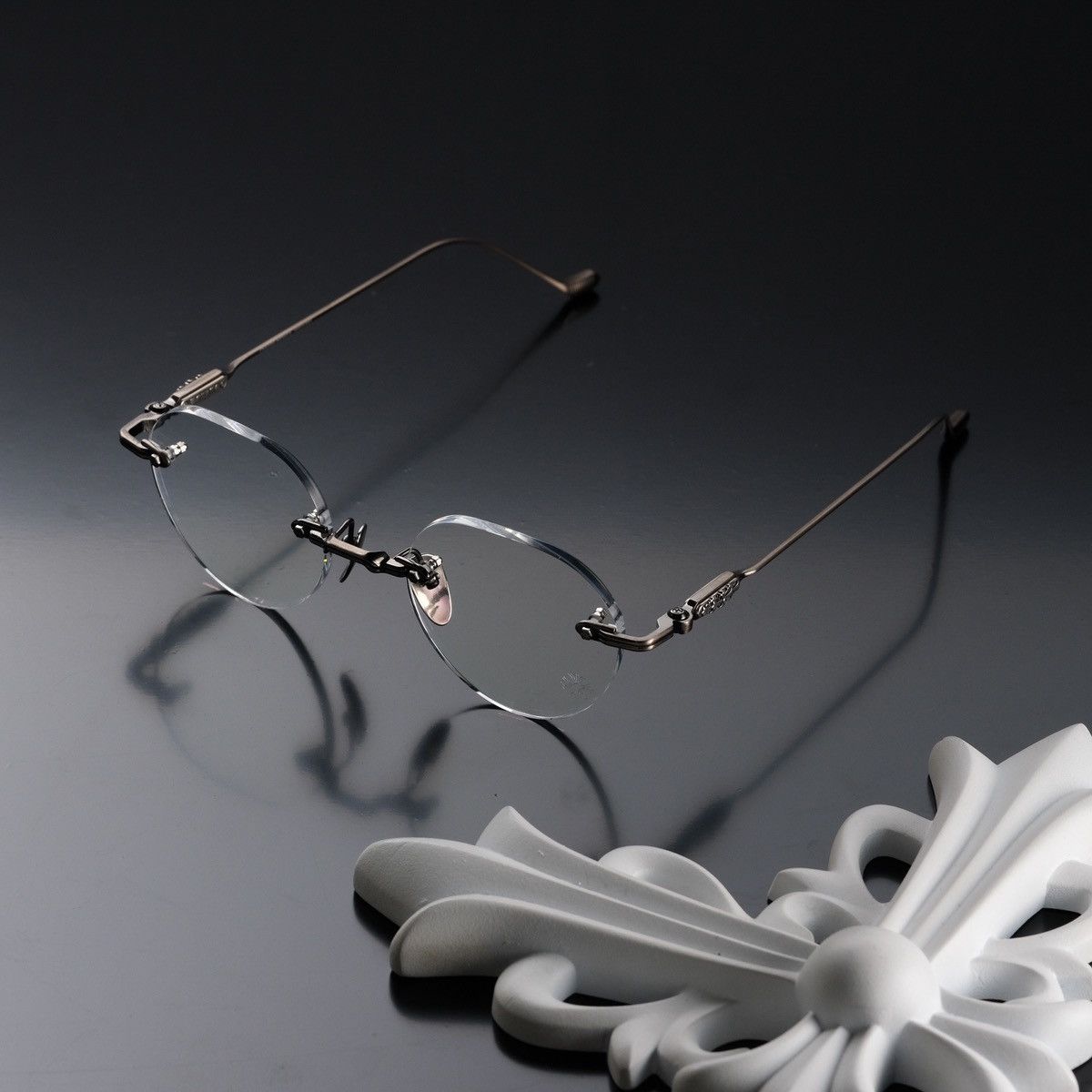 Chrome Hearts Throat Coat Chrome Hearts Glasses | Grailed