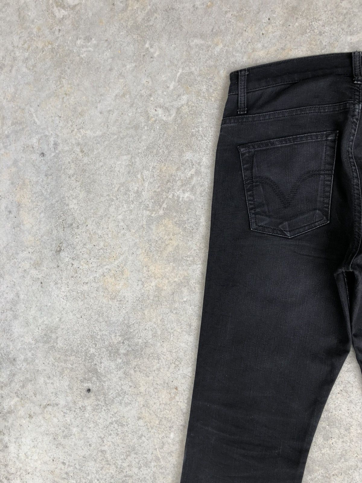 If Six Was Nine Y2k Levi’s Flared Jeans Distressed Denim 507 Size US 32 / EU 48 - 9 Thumbnail