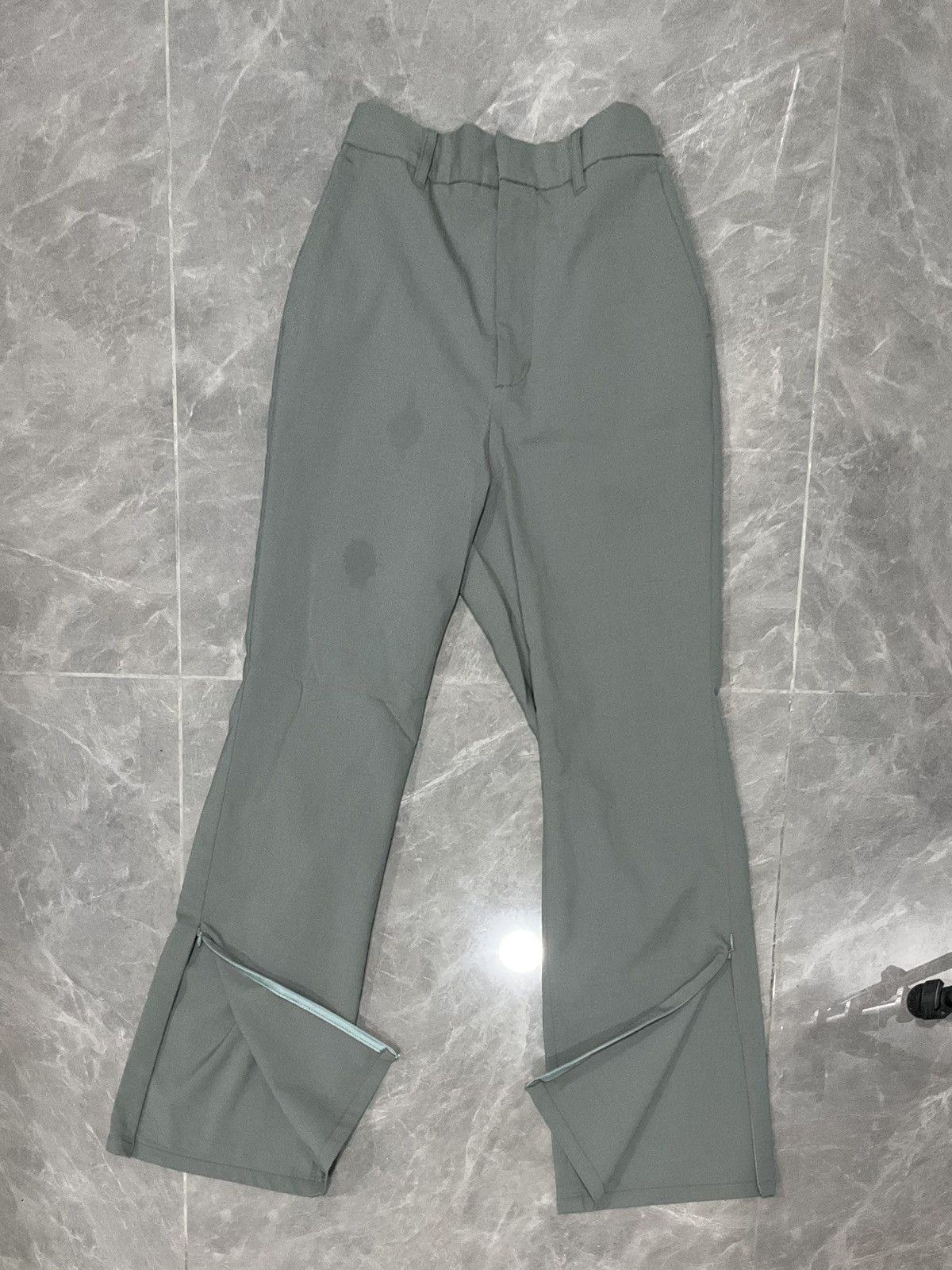 HARE × Japanese Brand HARE Slack Pants With Zip Leg Opening Size 24" / US 00 / IT 34 - 1 Thumbnail