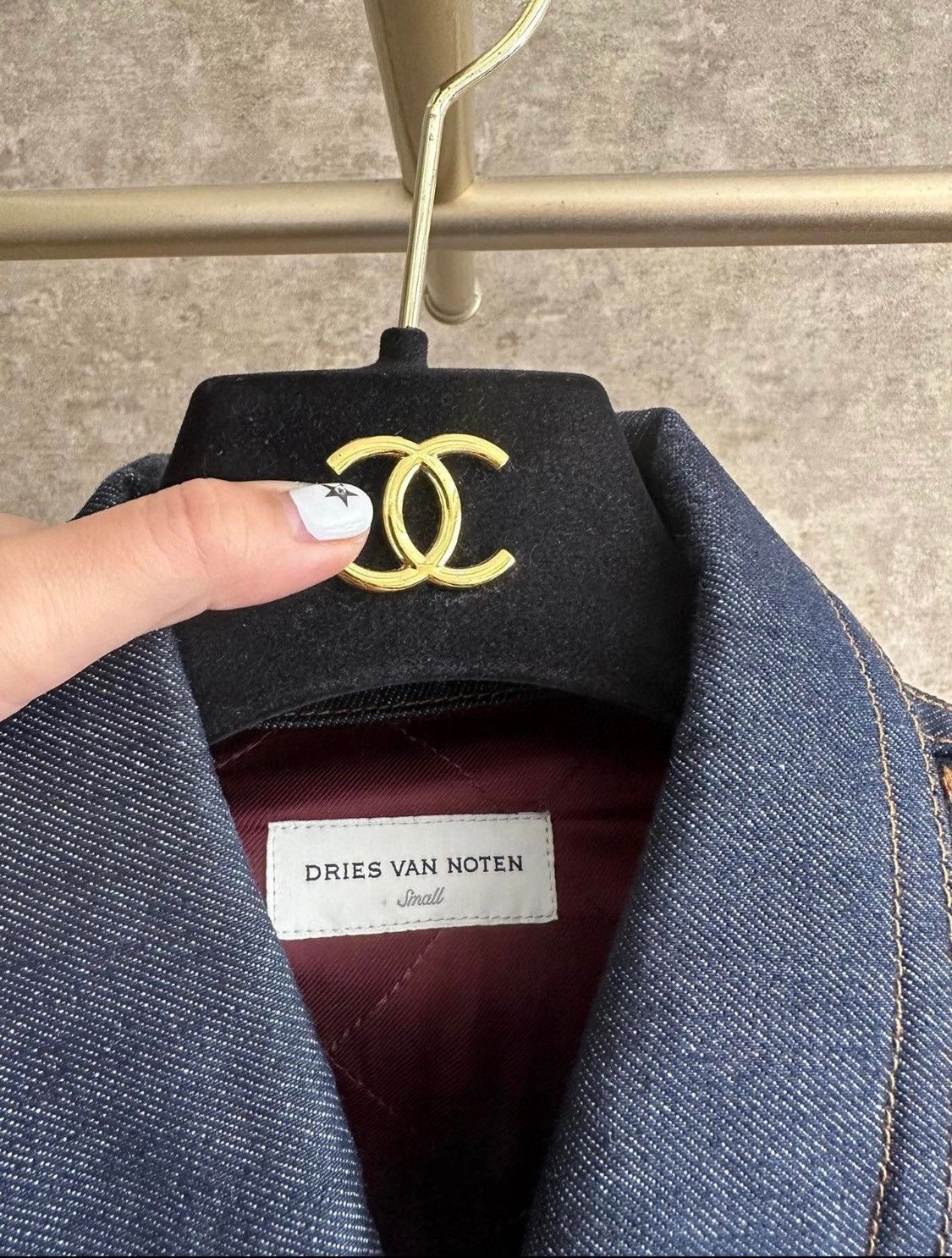 Dries Van Noten Dries van noten Cotton denim jacket 2501-Nextarrow Size US S / EU 44-46 / 1 - 3 Thumbnail