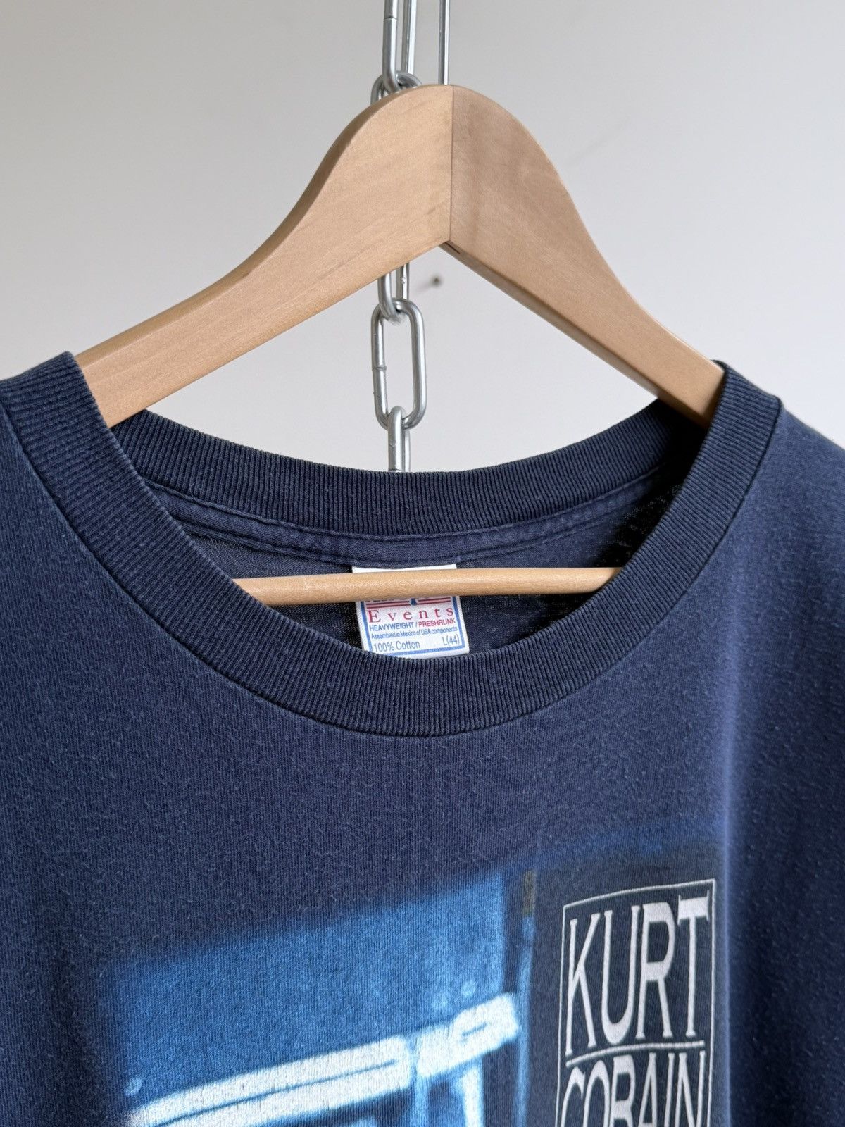 Band Tees Vintage 2000 Kurt Cobain Single Stitch Graphic T-Shirt Tee Size US L / EU 52-54 / 3 - 3 Thumbnail