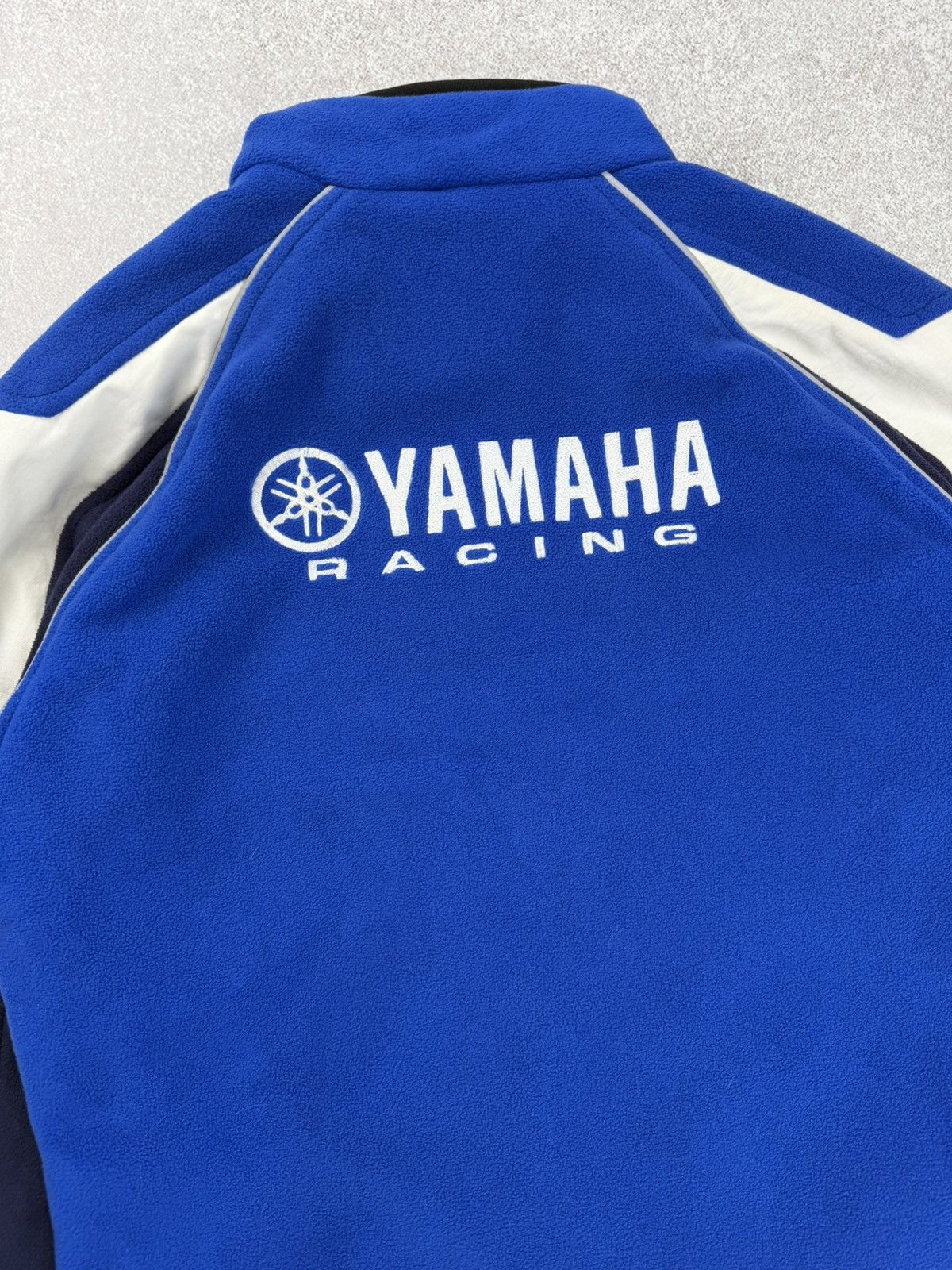 Yamaha Vintage Yamaha Fleece Racing Jacket Size S-M Size US M / EU 48-50 / 2 - 11 Thumbnail