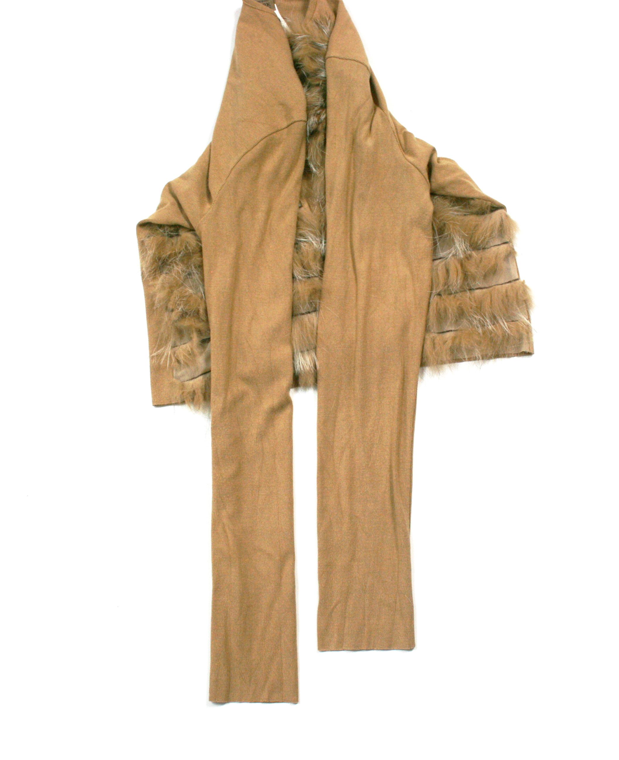 Ferre 90S GF Ferre Faux Fur Cardigan Y2K Vintage Size M / US 6-8 / IT 42-44 - 5 Thumbnail