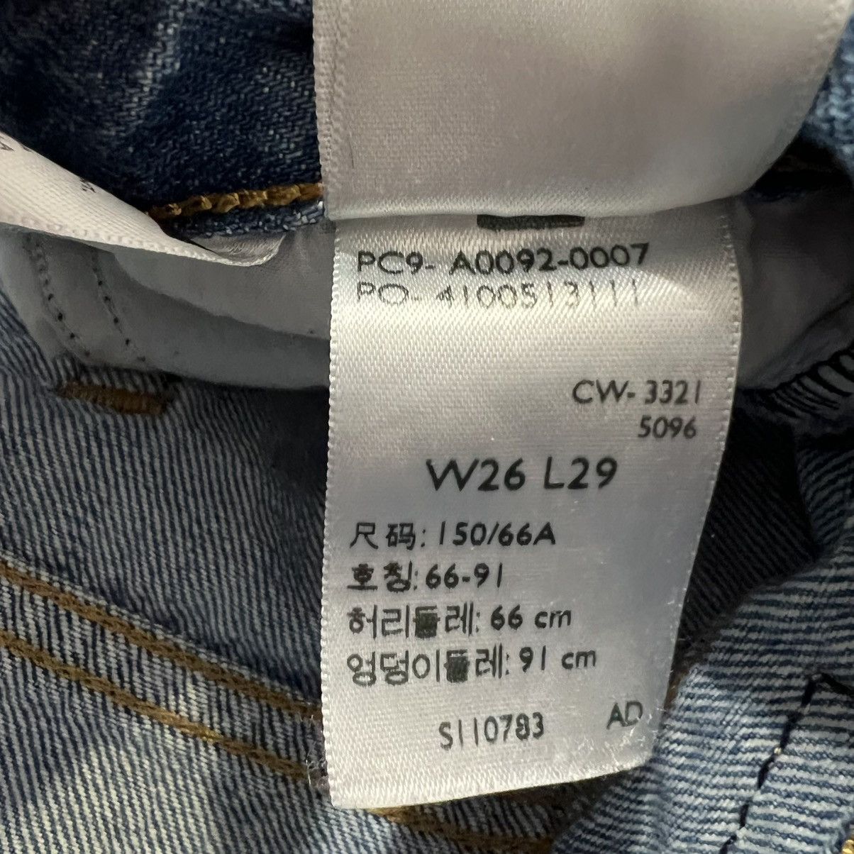 Levi's Levi’s High Waisted Straight Jeans Women’s Distressed Denim Size 26" / US 2 / IT 38 - 6 Thumbnail