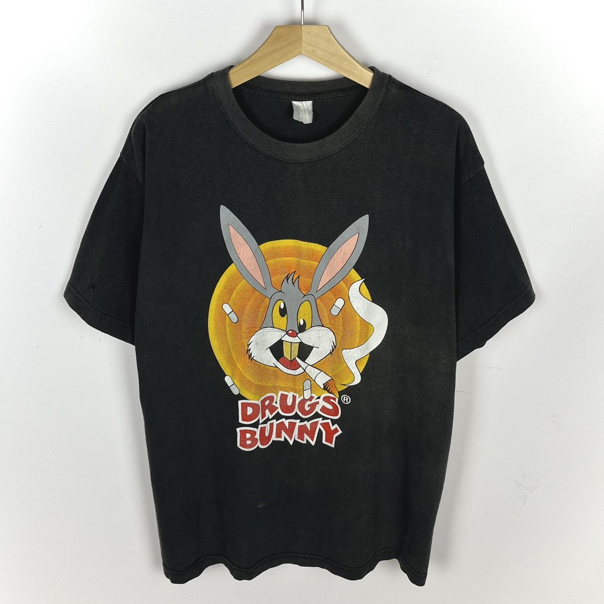 Seditionaries Vintage Drugs Bunny parody rare faded tee 90’s Size US M / EU 48-50 / 2 - 1 Thumbnail