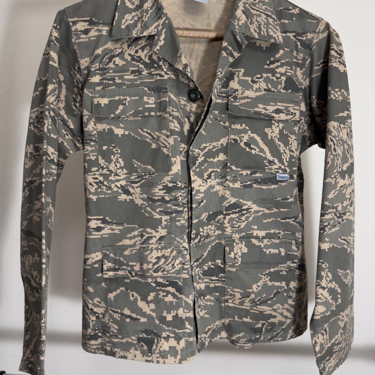 Troop Cropped Military Button Up Shirt Size US M / EU 48-50 / 2 - 1 Thumbnail