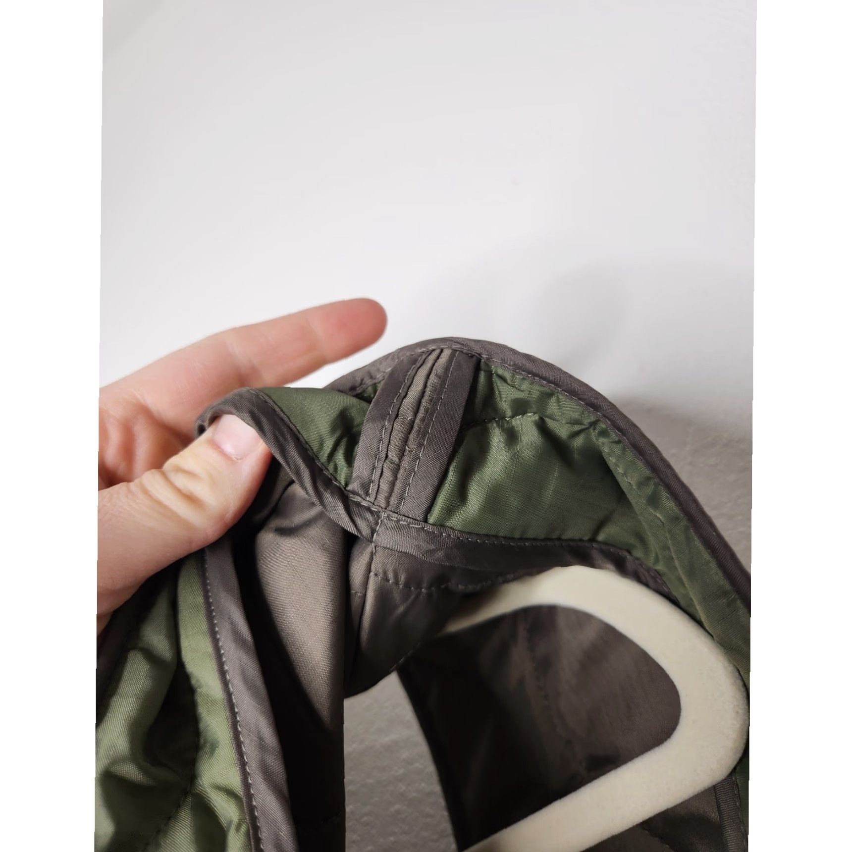 Nordstrom VINTAGE 19 Cooper Quilted Green Vest Army Military Boho Medium Nordstrom Rack Shirt Womens M Green 90s Vintage AOP Cottage Coquette Coastal Size M / US 6-8 / IT 42-44 - 5 Thumbnail