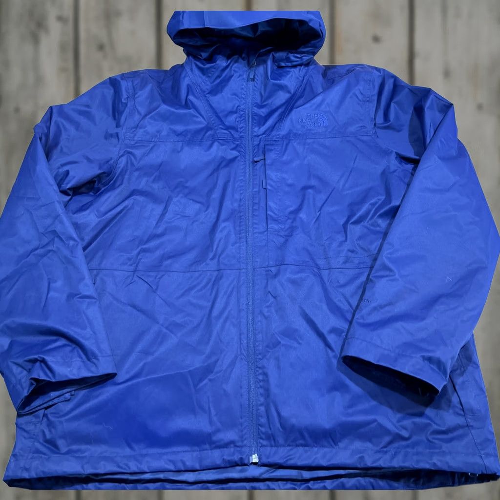The North Face The North Face Jacket 2XL Blue Men’s 3 In One Dry Vent Fleece Lined Hood Size US XXL / EU 58 / 5 - 1 Thumbnail