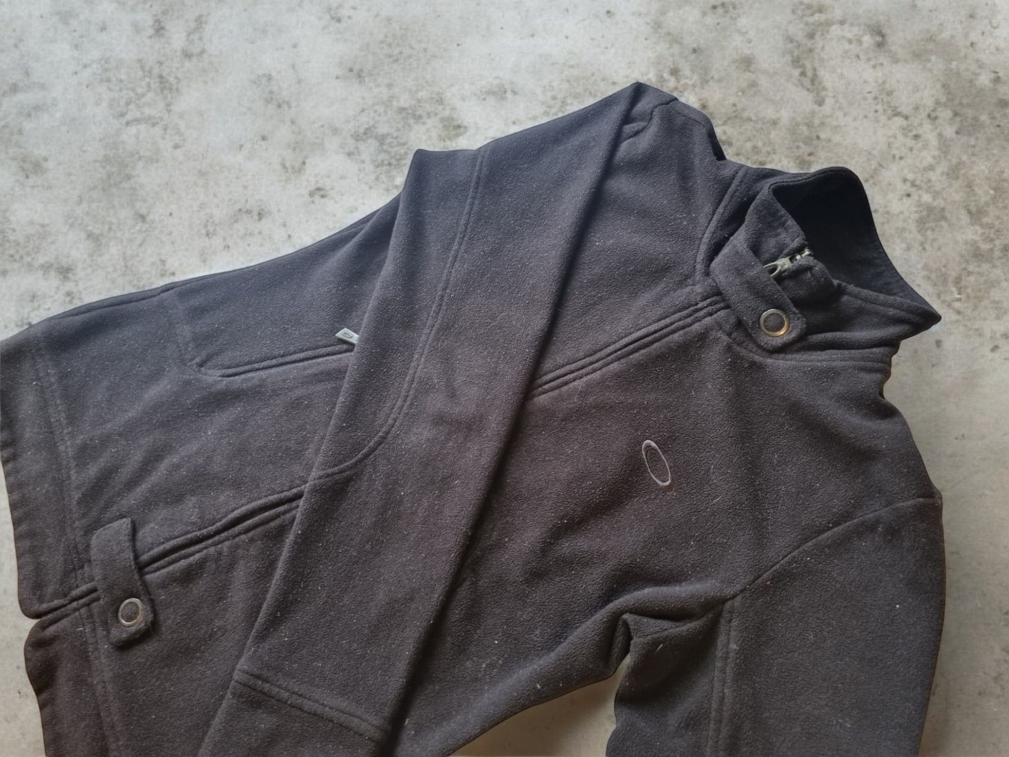Oakley × Vintage Oakley Fleece Zip-Sweatshirt Size S / US 4 / IT 40 - 2 Thumbnail