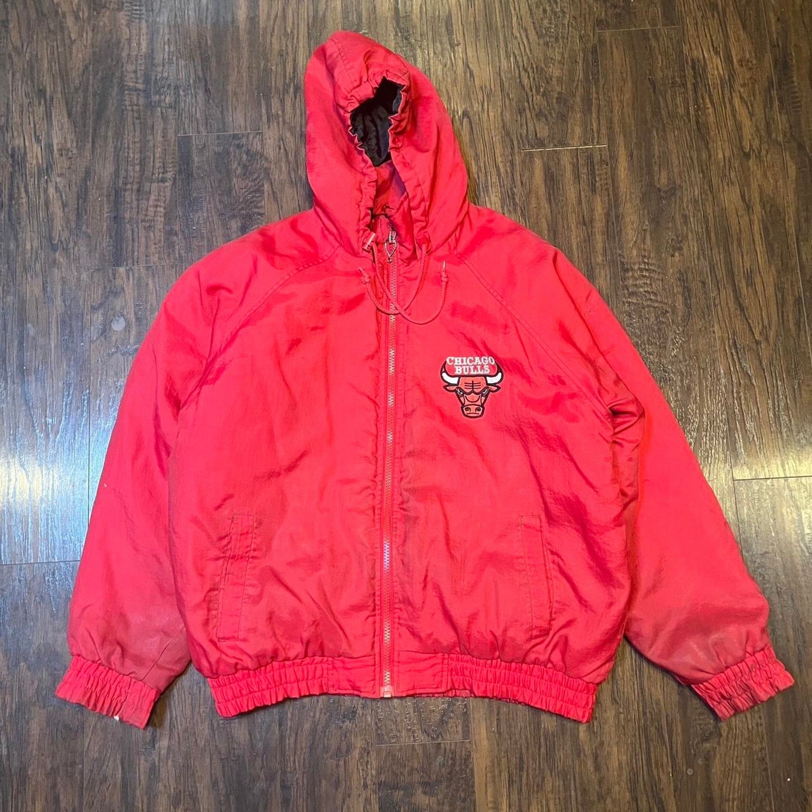 Pro Player Vintage 90s Chicago Bulls Bomber Jacket Size US XL / EU 56 / 4 - 1 Thumbnail