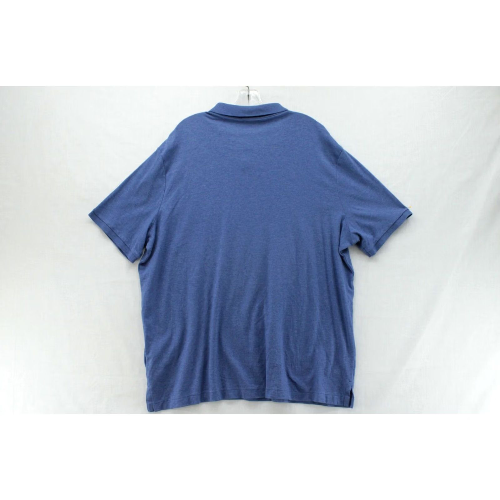 Polo Ralph Lauren Polo Ralph Lauren Shirt Mens XXL Blue Heathered Polo Cotton Flesh Pony Classic Size US XXL / EU 58 / 5 - 4 Thumbnail