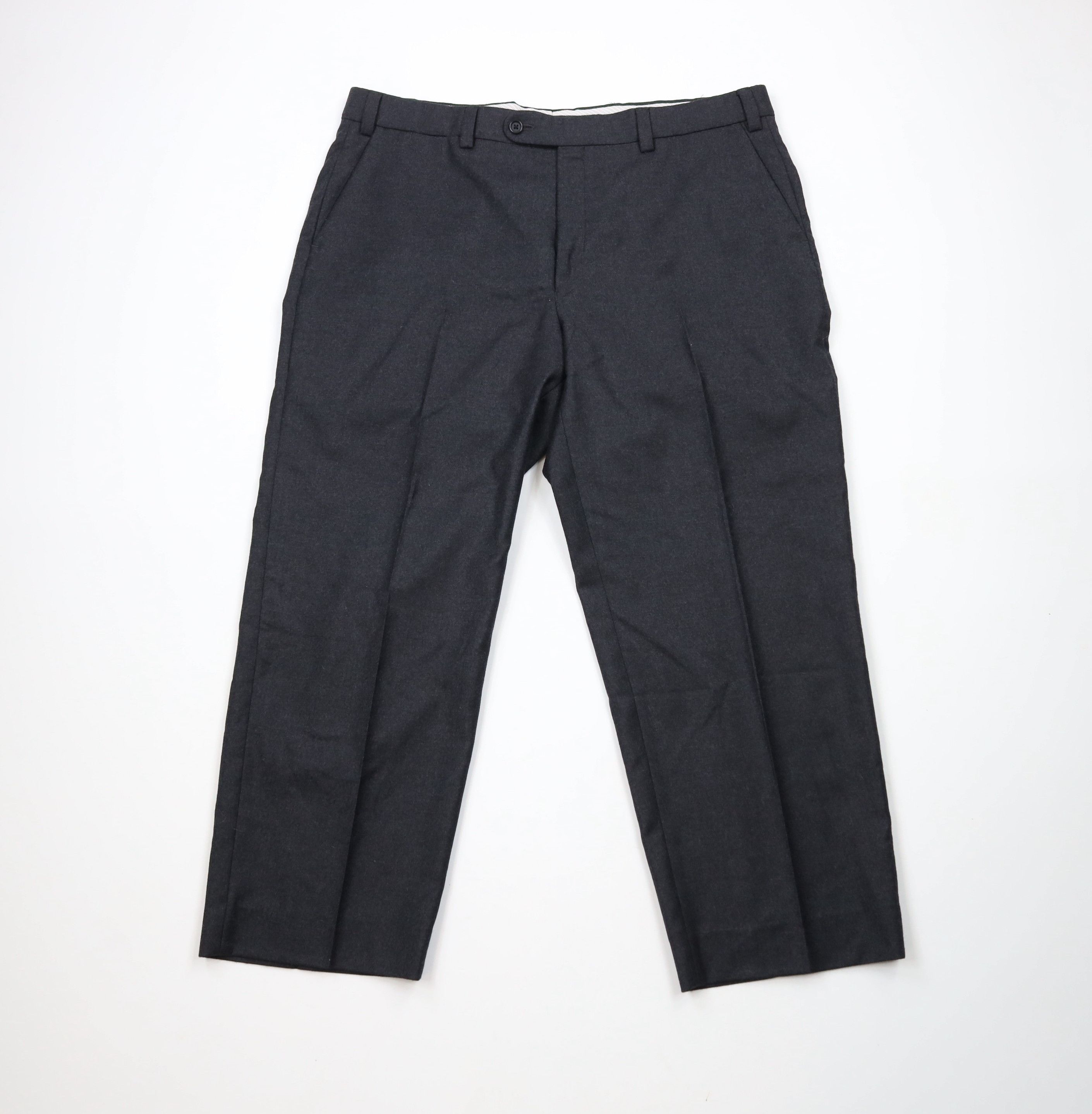 Vintage Ballin Classic Blend Wide Leg Chino Pants Charcoal Gray Size US 40 / EU 56 - 1 Thumbnail