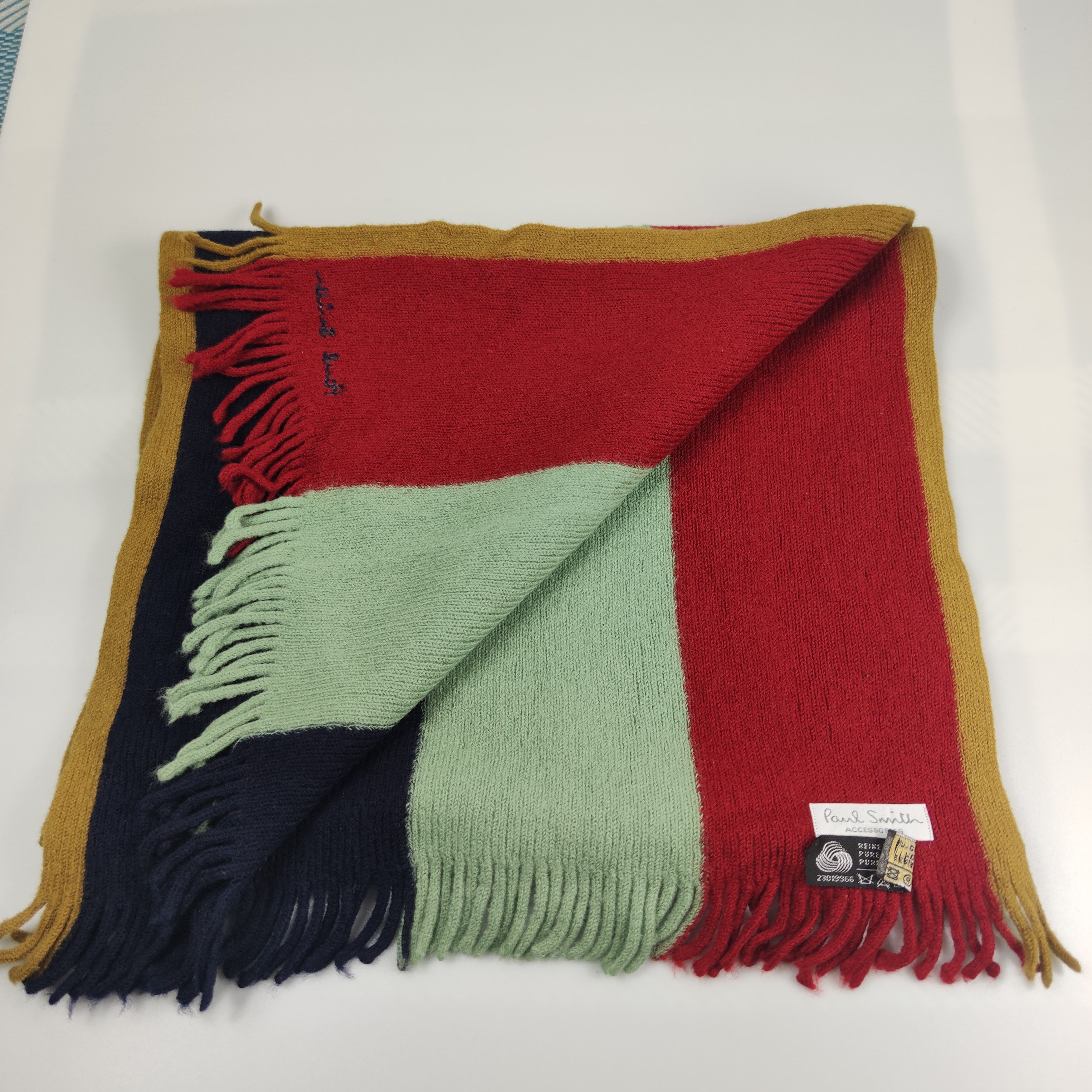 Paul Smith Paul Smith Scarf/Muffler/Wool S456 Size ONE SIZE - 4 Thumbnail