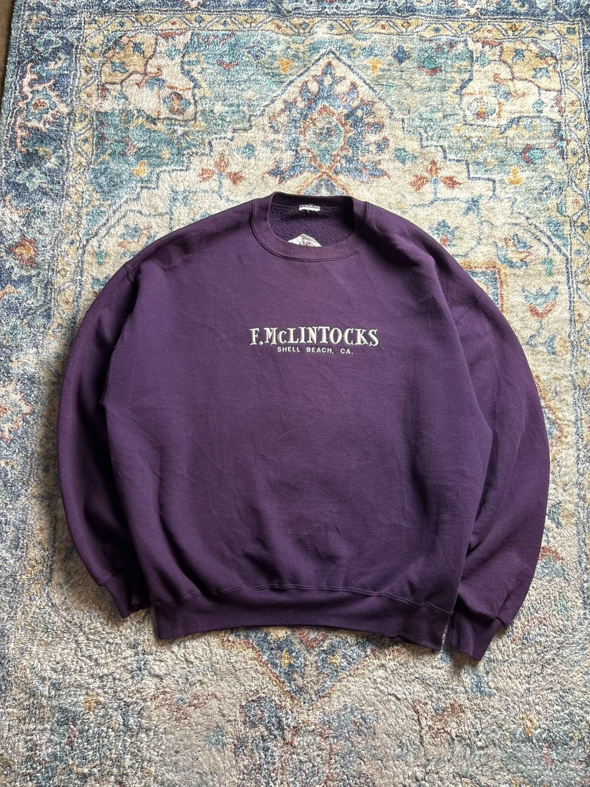 Vintage Vintage F.McLintoks Horse Crewneck Size XL Size US XL / EU 56 / 4 - 1 Thumbnail