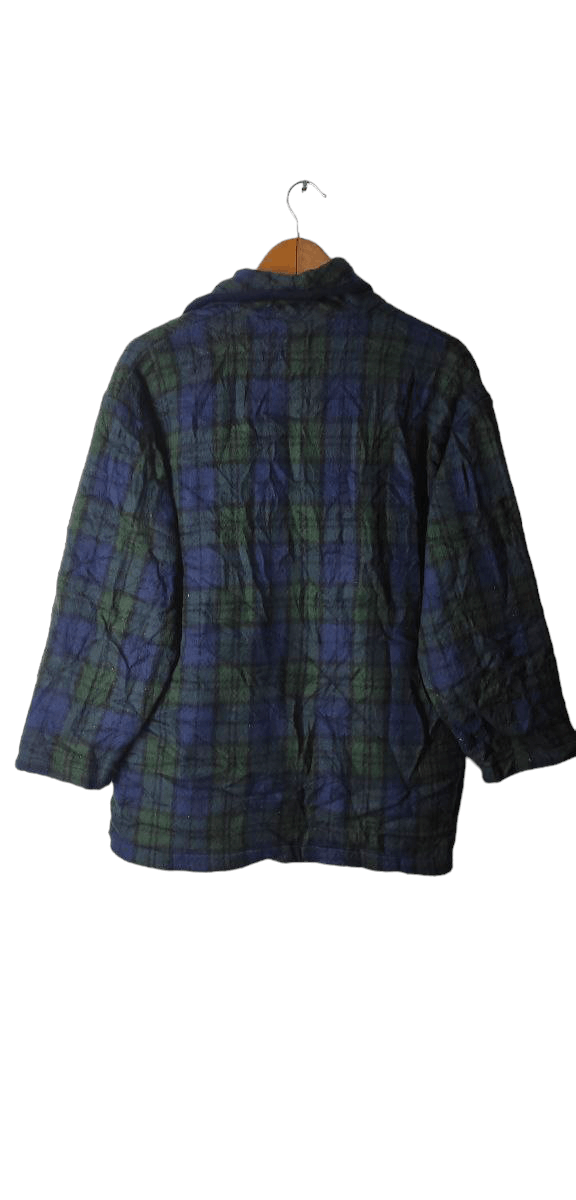 Pierre Balmain PIERRE BALMAIN VENT VENT CHECKERED FLEECE BUTTON JACKET Size M / US 6-8 / IT 42-44 - 8 Thumbnail
