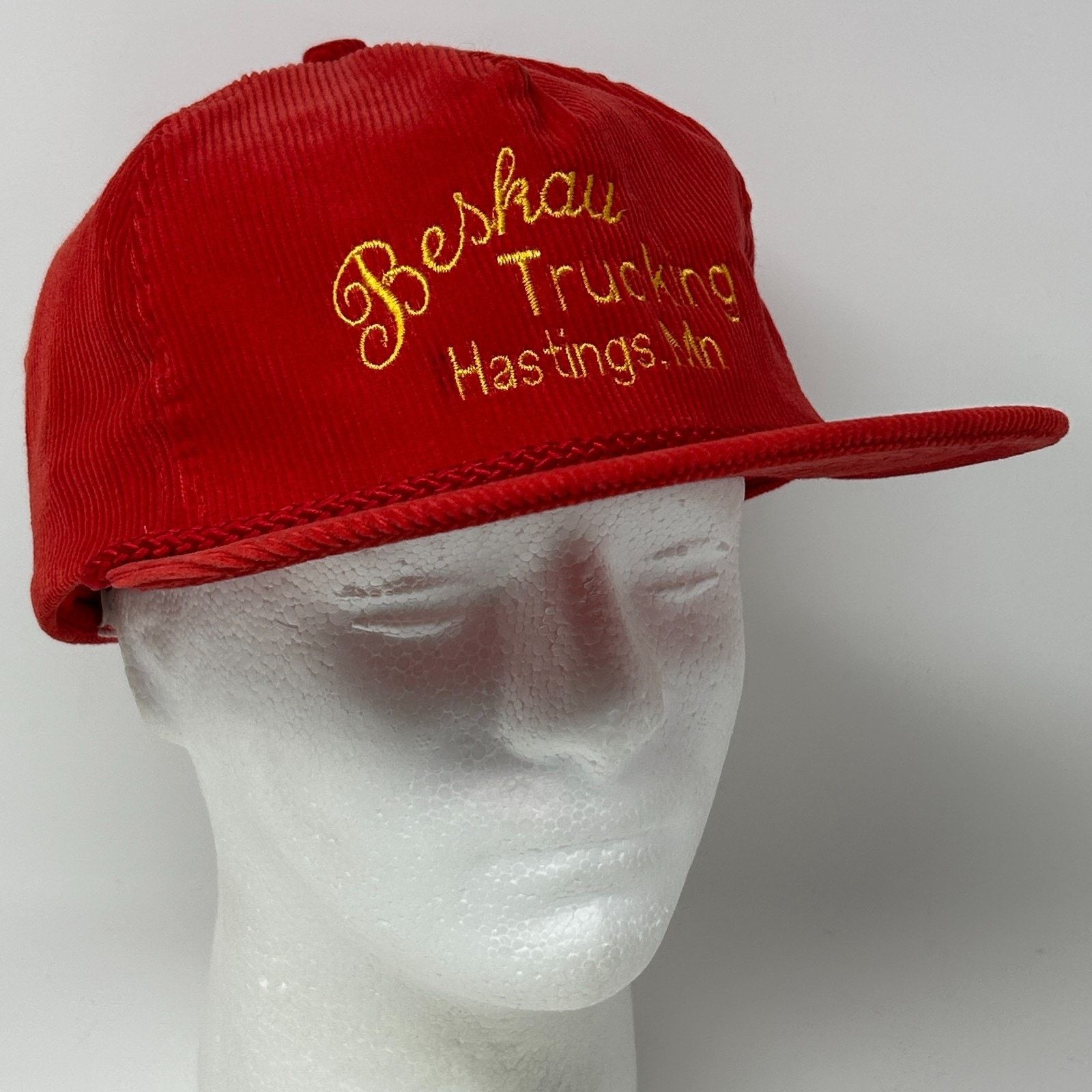 Nissan Vintage 80s Beskau Trucking Hat Baseball Cap Hastings Size ONE SIZE - 9 Thumbnail