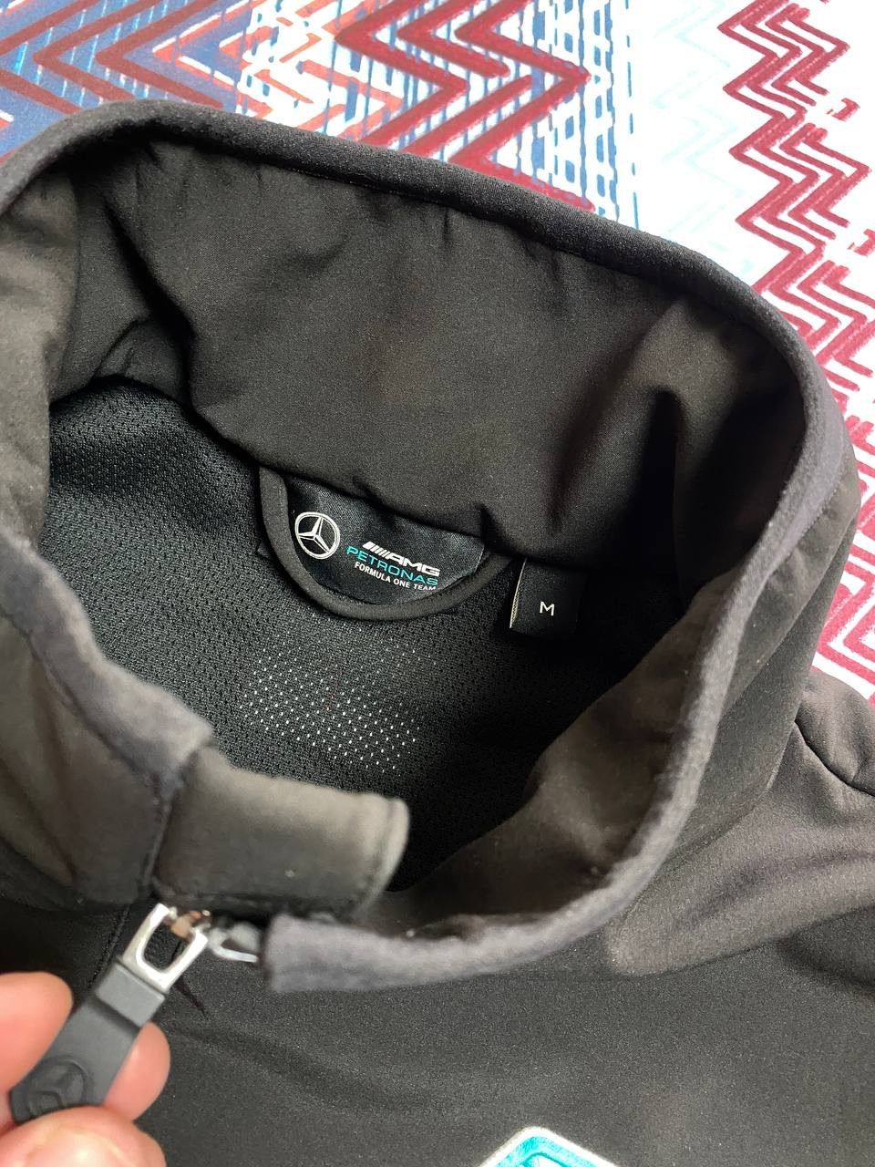 Other AMG Petronas France Racing SoftShell Black Jacket Size US M / EU 48-50 / 2 - 2 Thumbnail