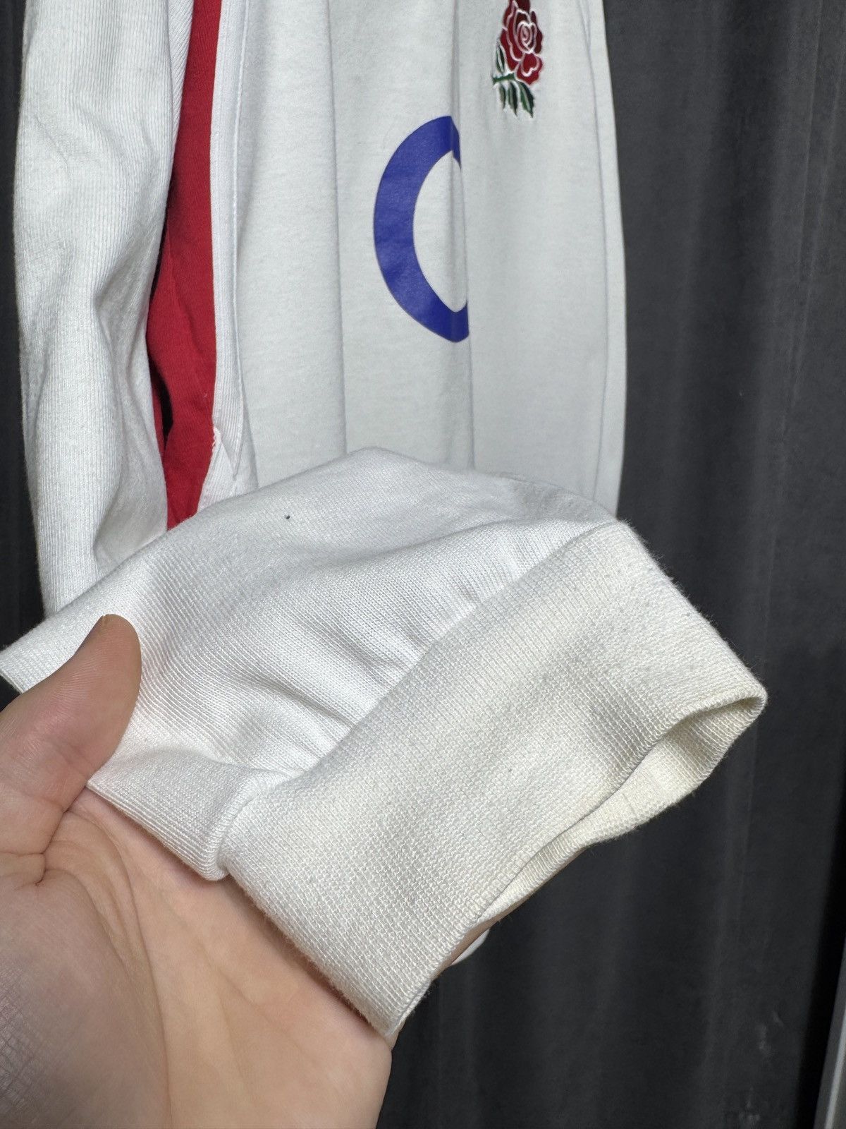 Nike × Vintage Vintage Nike England Rugby Shirt O2 Size US M / EU 48-50 / 2 - 2 Thumbnail
