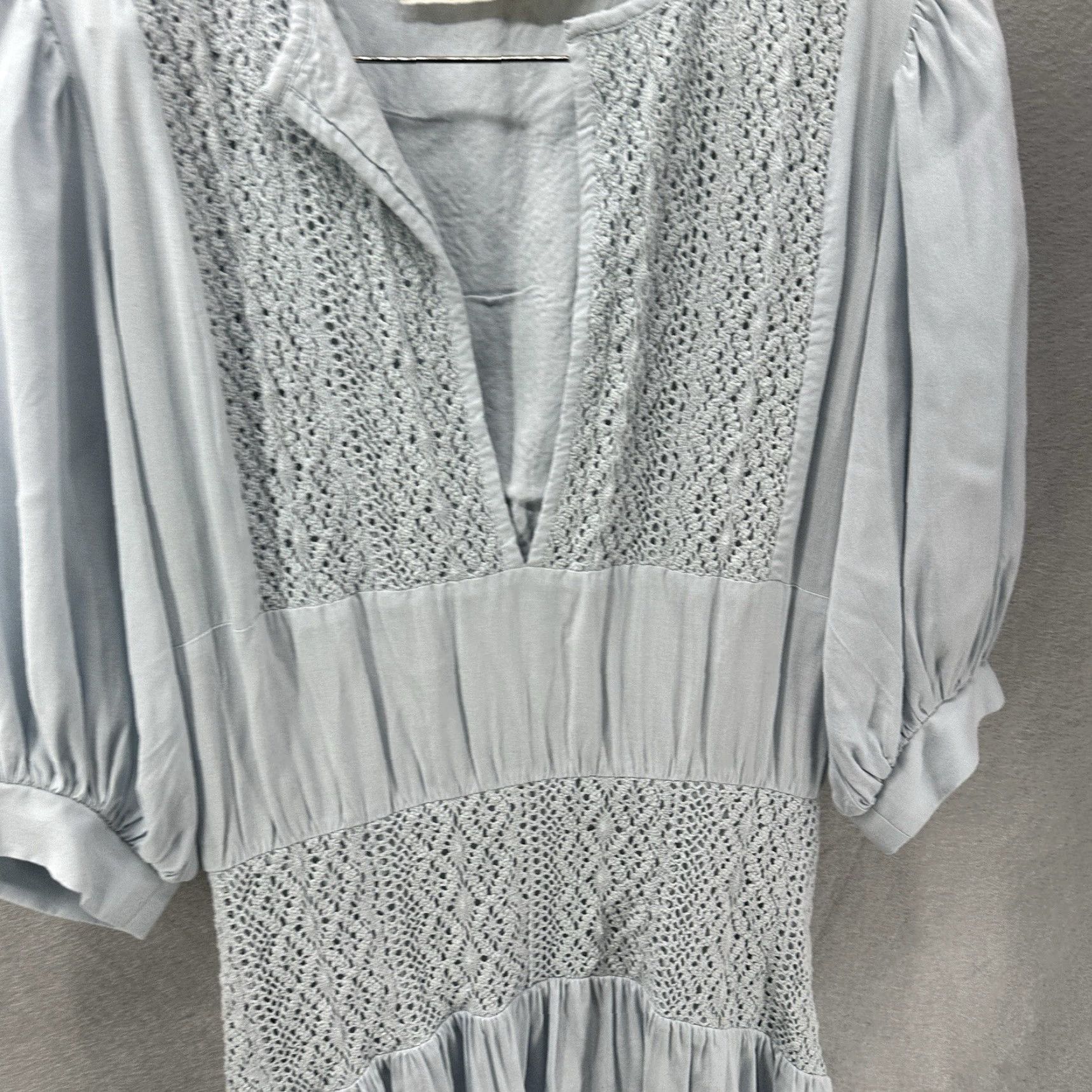 Vintage Jen's Pirate Booty Gina Mini Dress Women S Blue Bohemian Vintage Festival Summer Casual Size S / US 4 / IT 40 - 4 Thumbnail