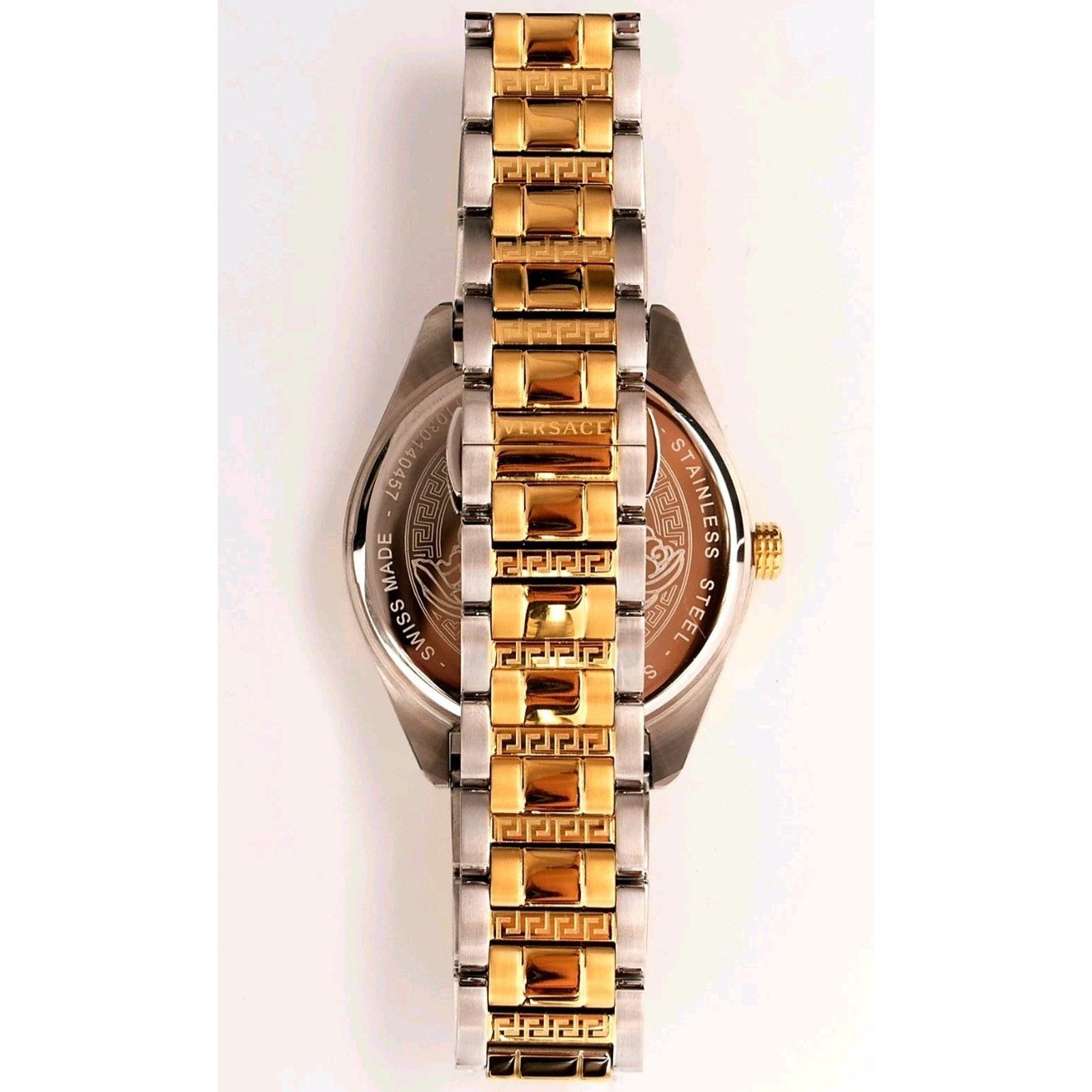 Versace VERSACE V-Vertical Wristwatch Water Resistant5ATM SWISS MADE Size ONE SIZE - 6 Thumbnail