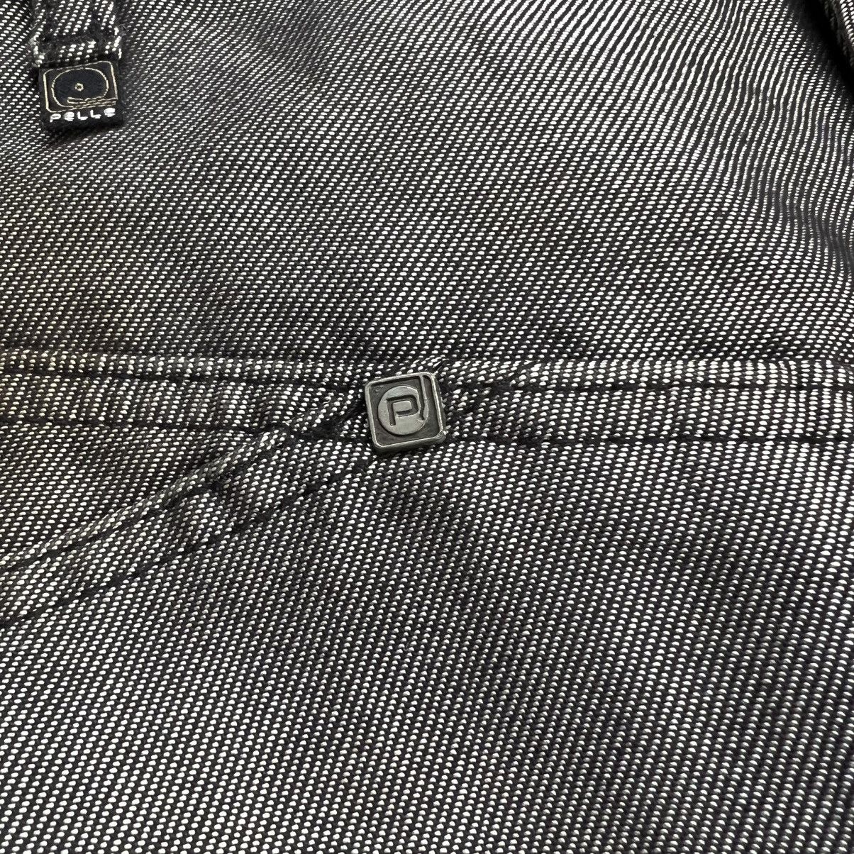 Pelle Pelle 2000s Archive Pelle Pelle Double Knee Silver Jeans Size US 36 / EU 52 - 9 Thumbnail