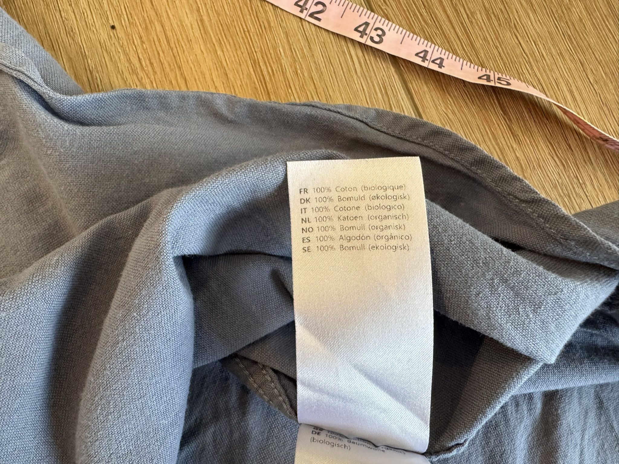 Samsoe Samsoe Blue cotton shirt Size US M / EU 48-50 / 2 - 3 Thumbnail