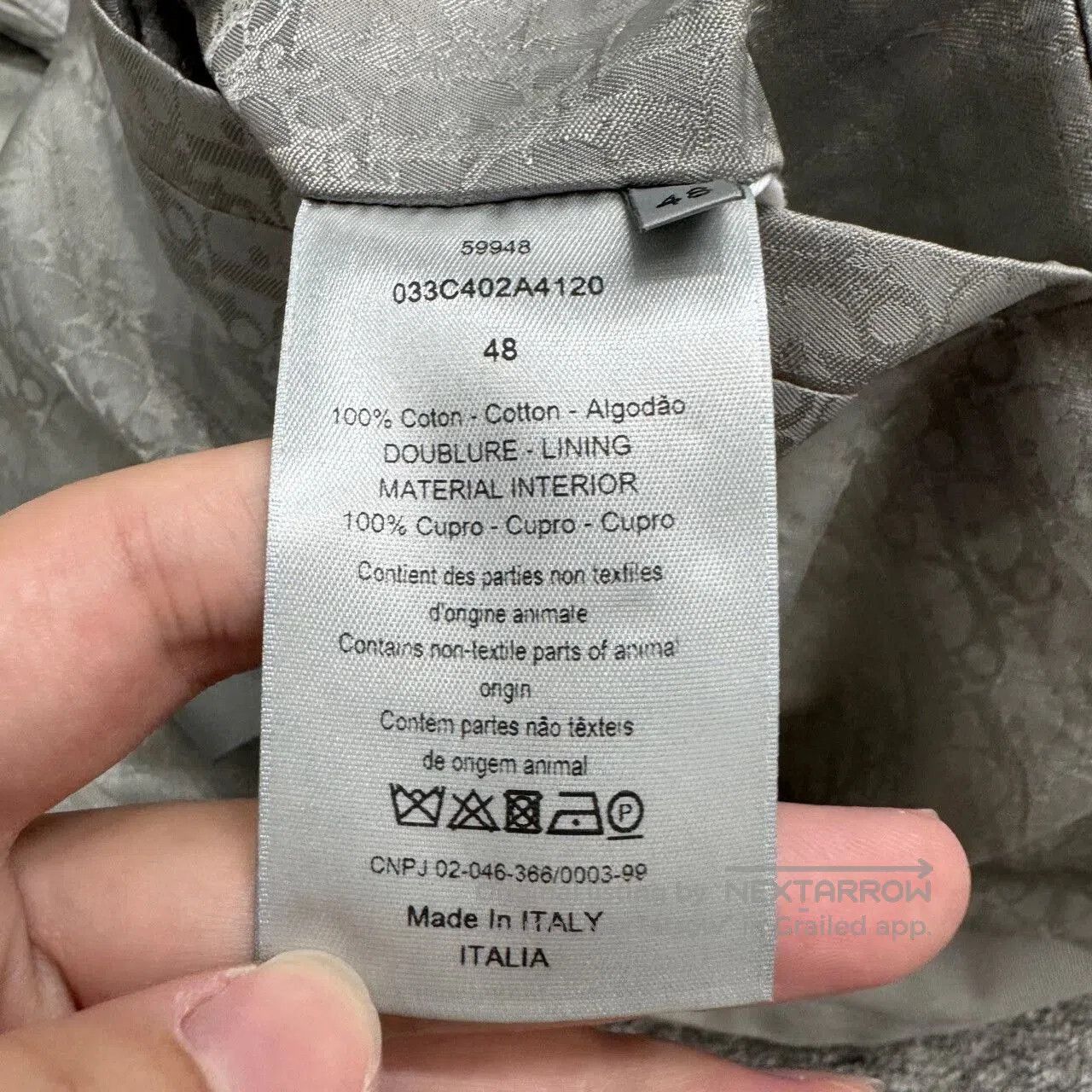 Dior Dior Air Jordan Embroidered Logo Jacket. Size US L / EU 52-54 / 3 - 4 Thumbnail
